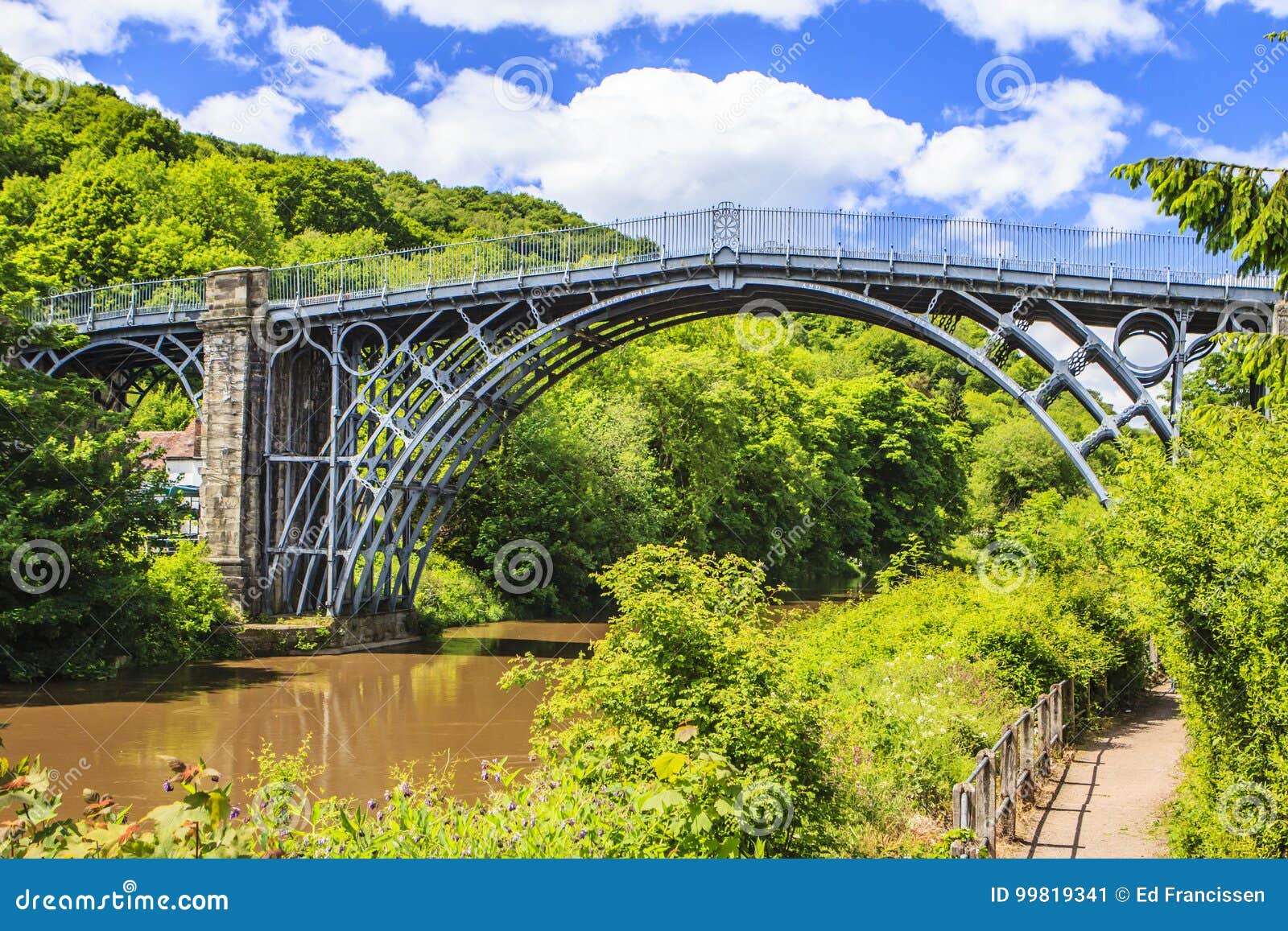 Ironbridge, Shropshire, England.