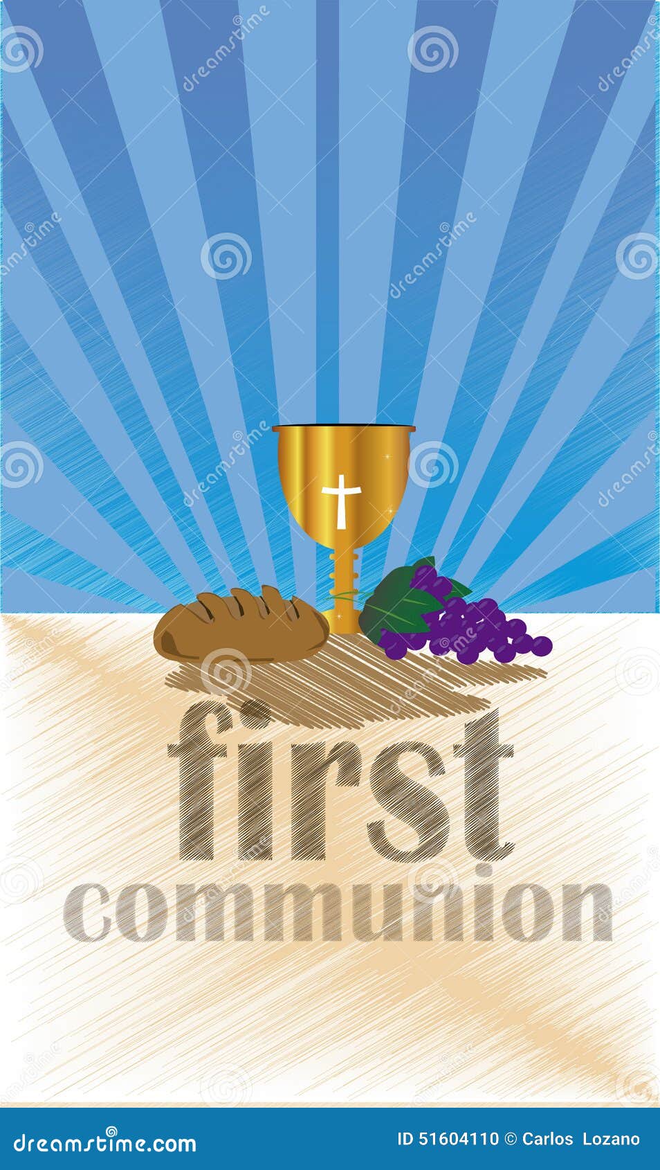 the first communion, or first holy communion