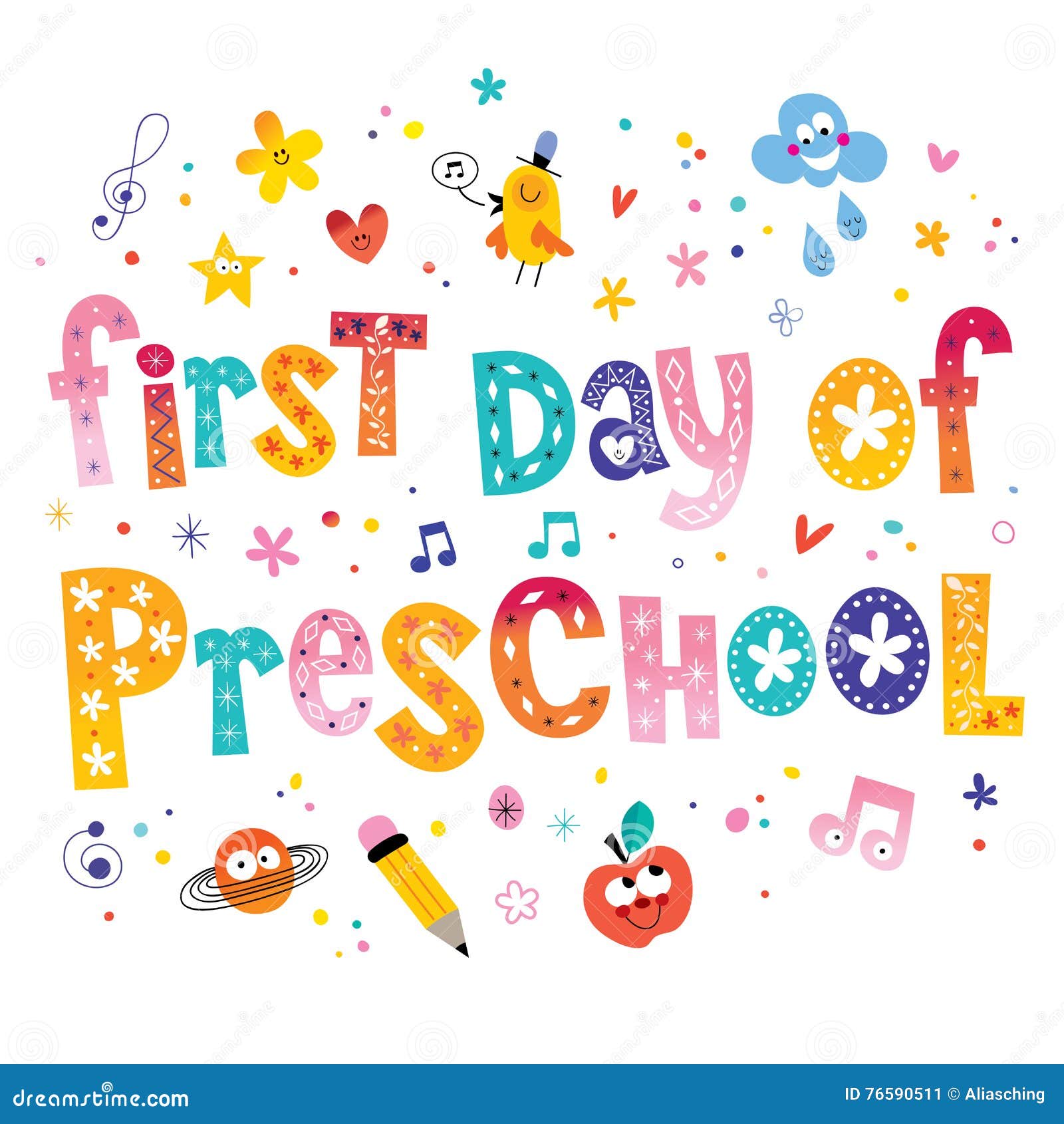 first day of preschool
