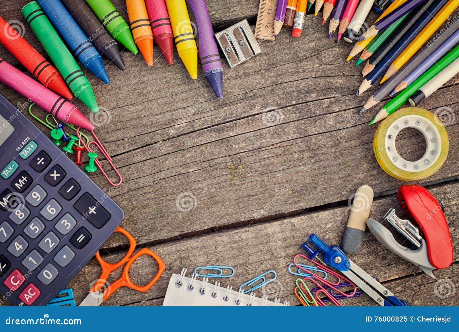 First day of school stock image. Image of eraser, multicolored 76000825