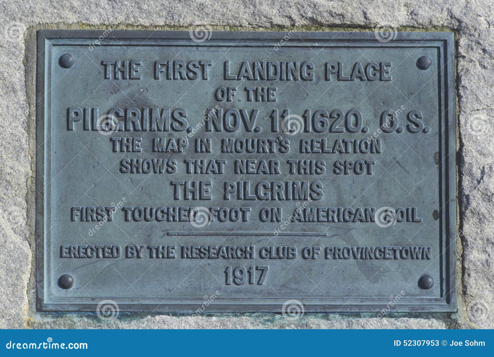 First Landing Spot Of The Pilgrims, Provincetown, Cape Cod