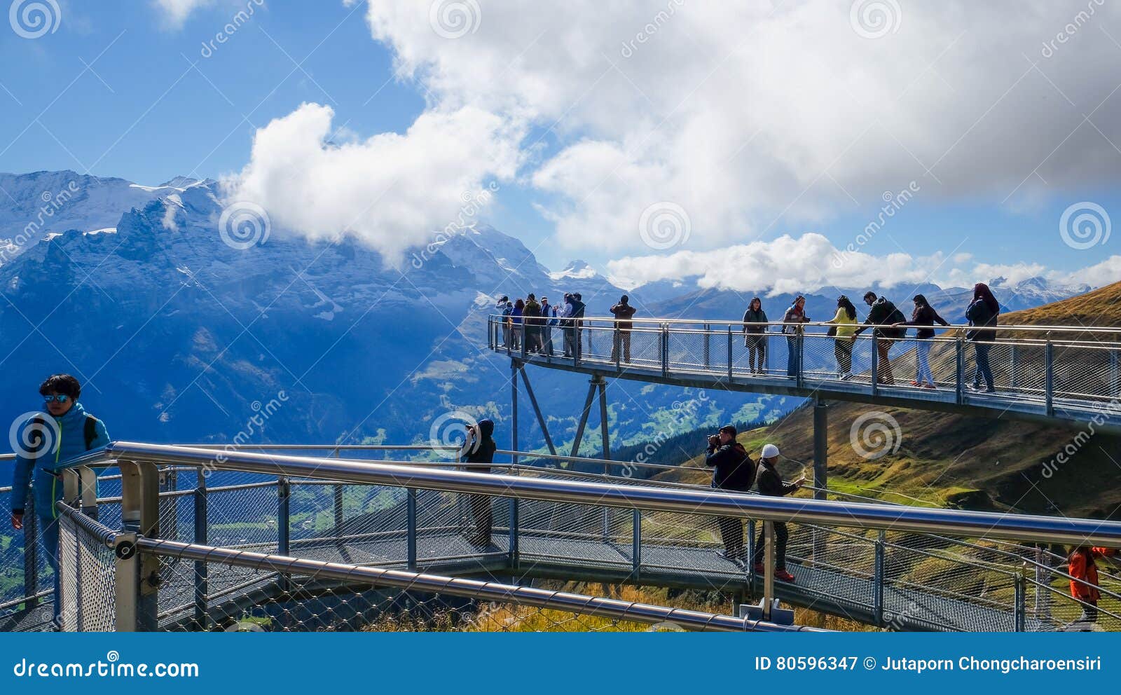 First Mountains Switzerland Editorial Photography Image of leisure