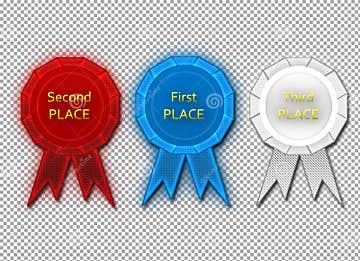 First Second Third Place Ribbons Stock Illustration Illustration Of 
