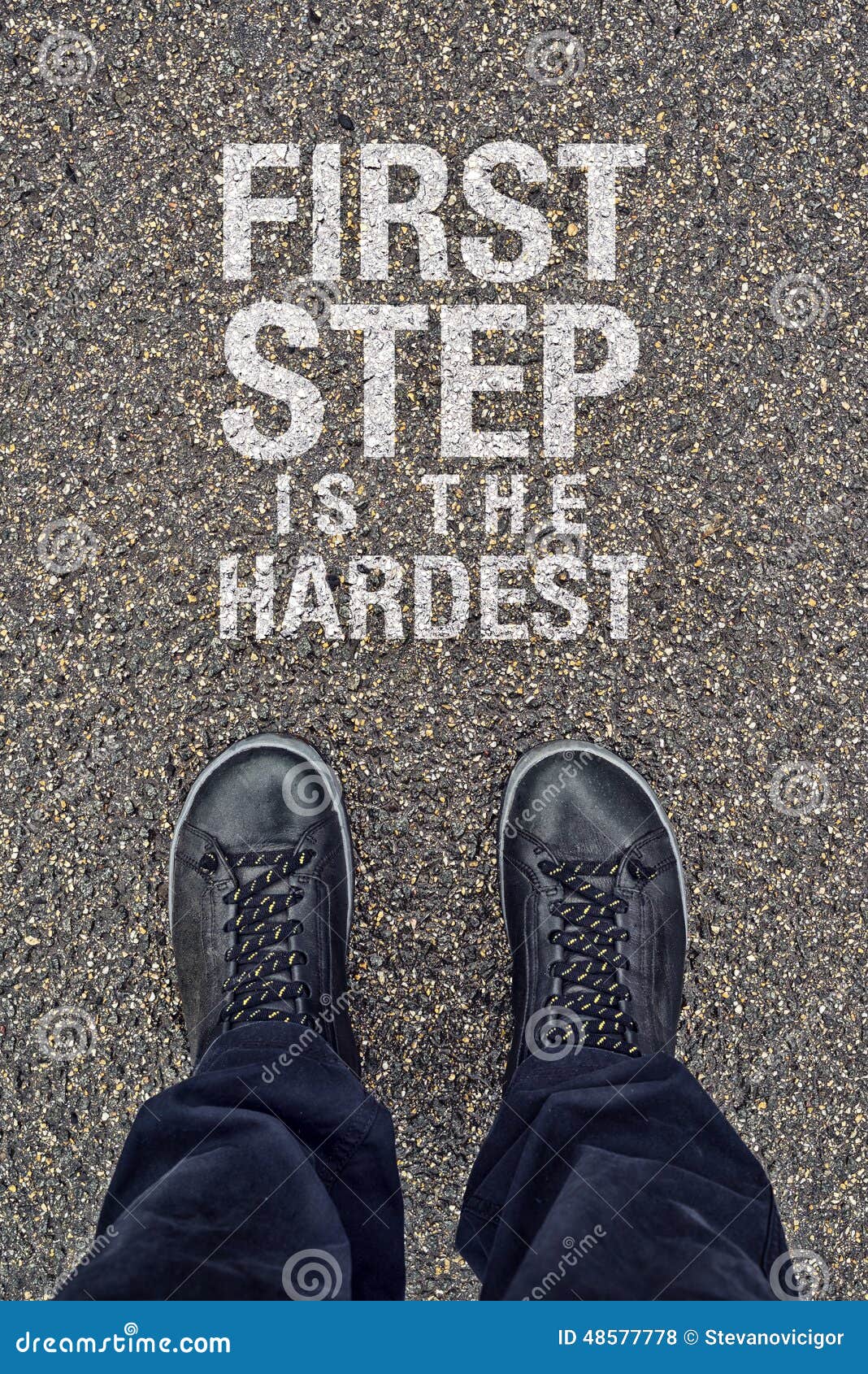 first step is the hardest