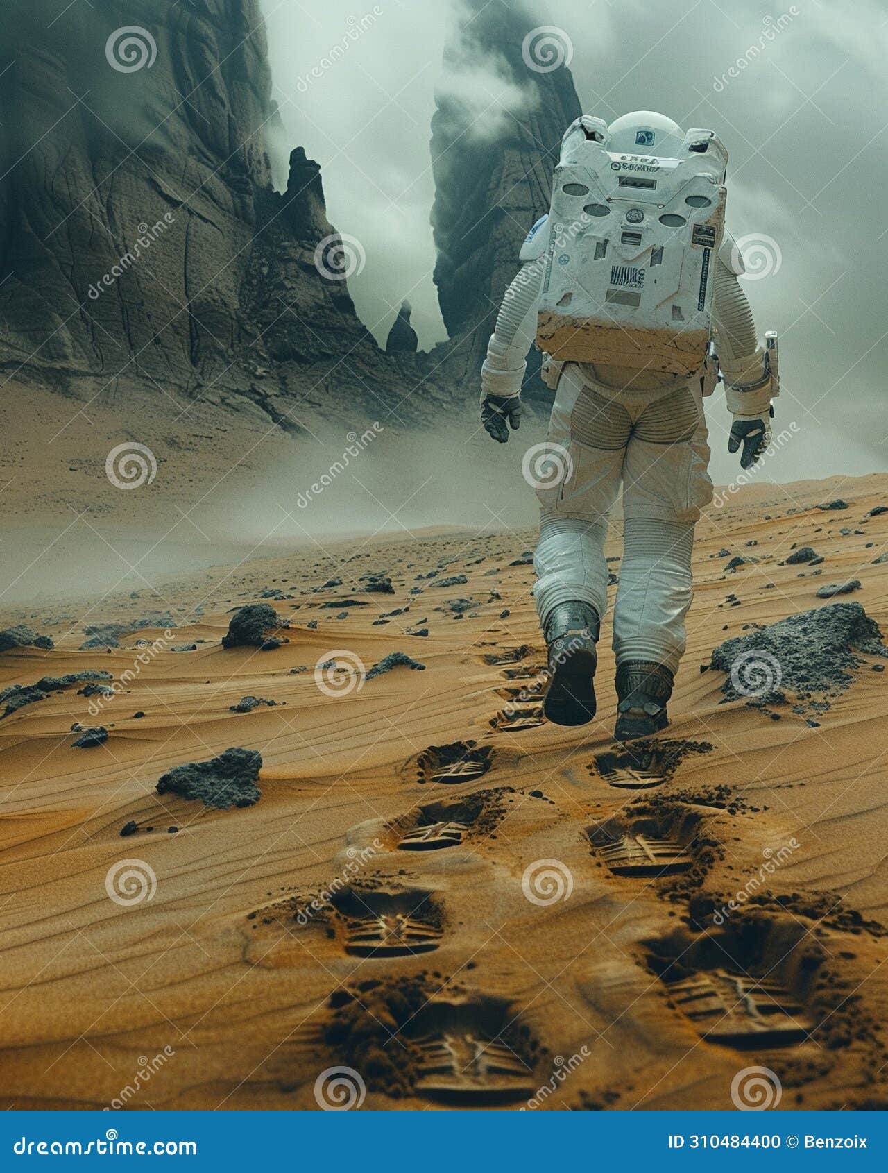 the first steps on an unexplored planet
