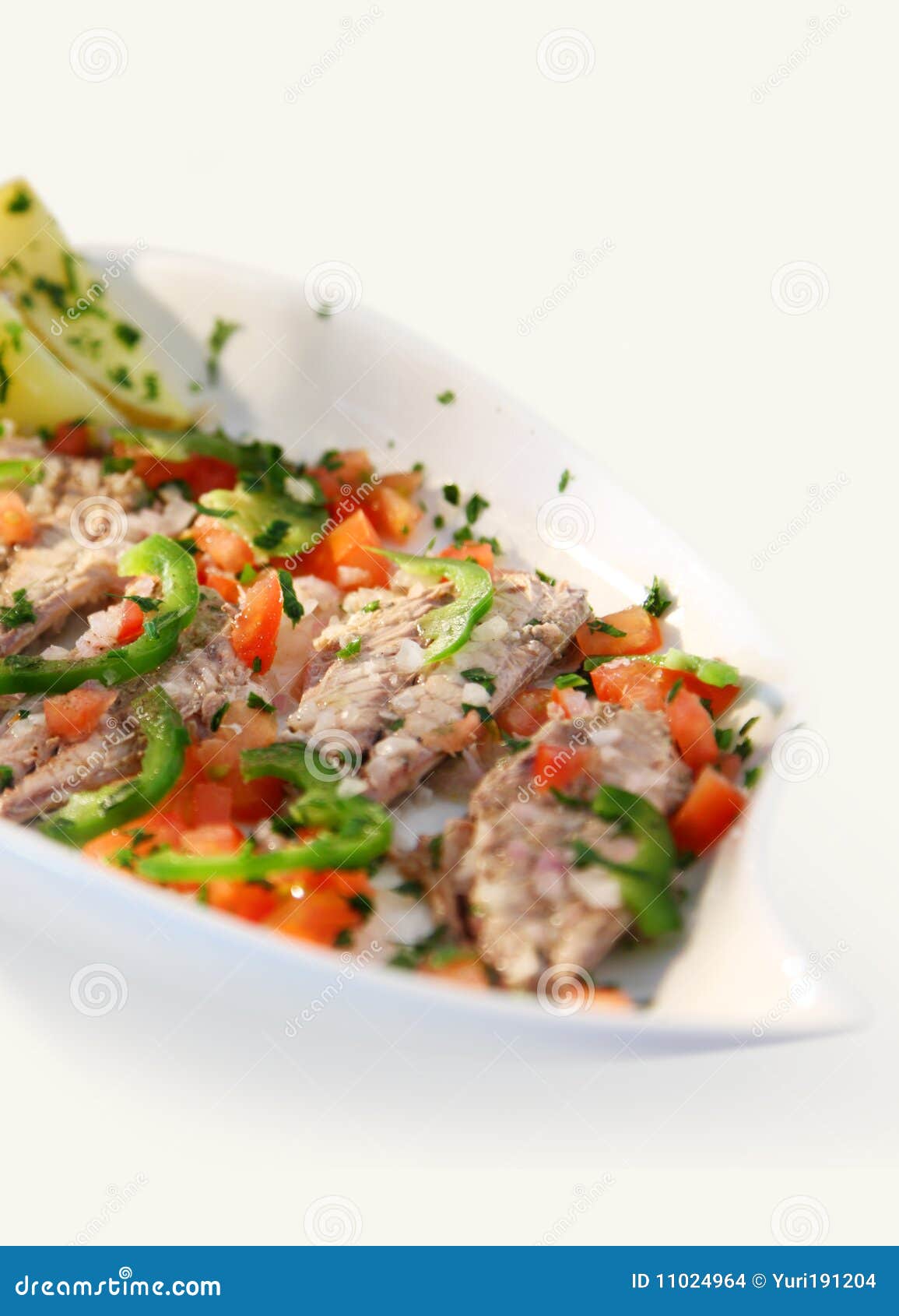 Fish appetizer stock photo. Image of stuffing, lemon 11024964