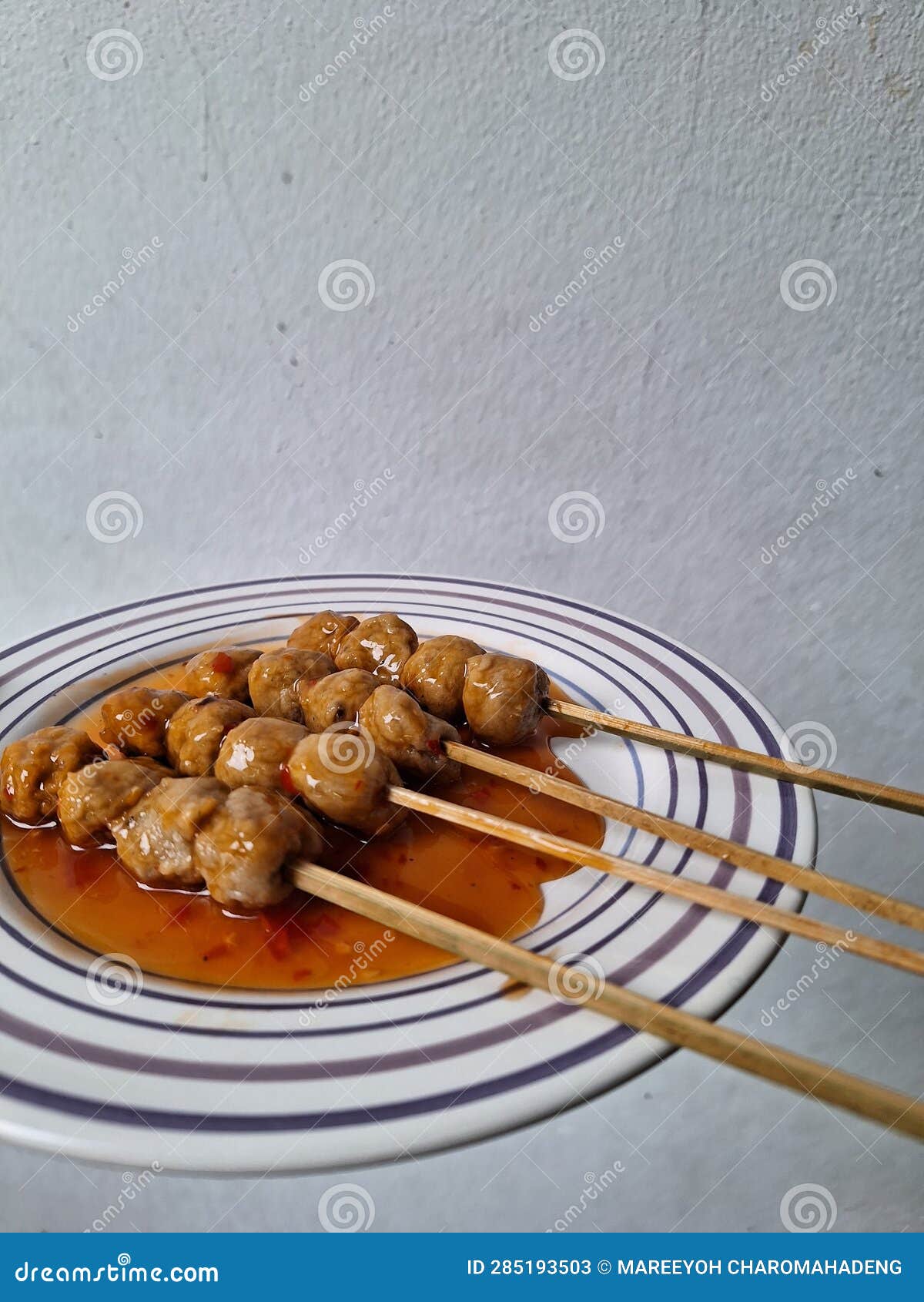 Fish balls street food stock image. Image of fish, food - 285193503