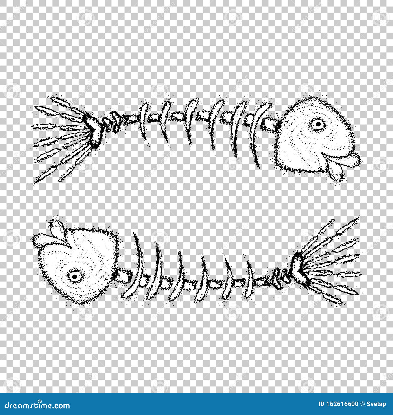 Download Fish Bone Vector Iconwith Heart Love Lips Stock Vector ...