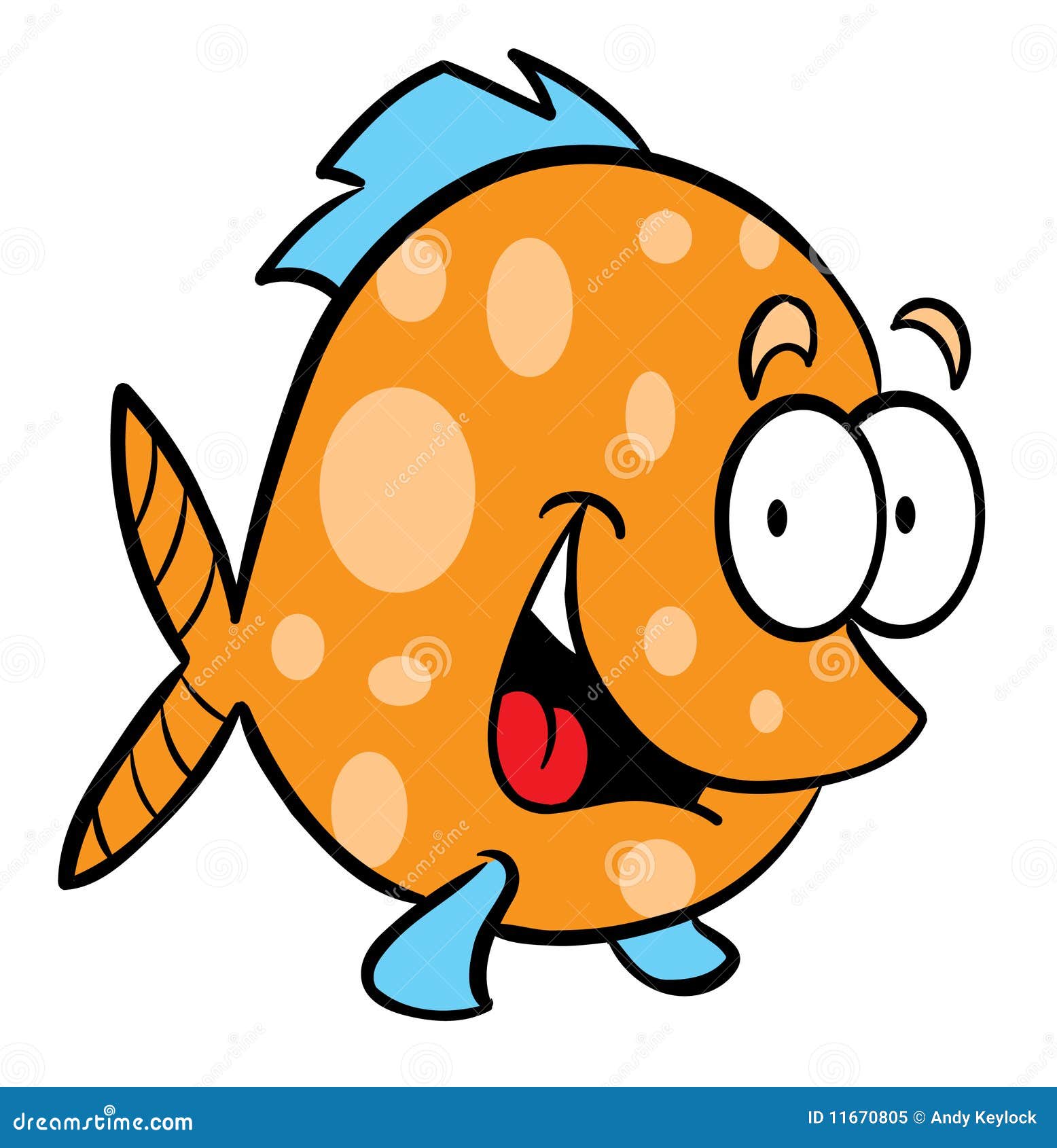 Fish Cartoon Illustration Illustration 11670805 - Megapixl