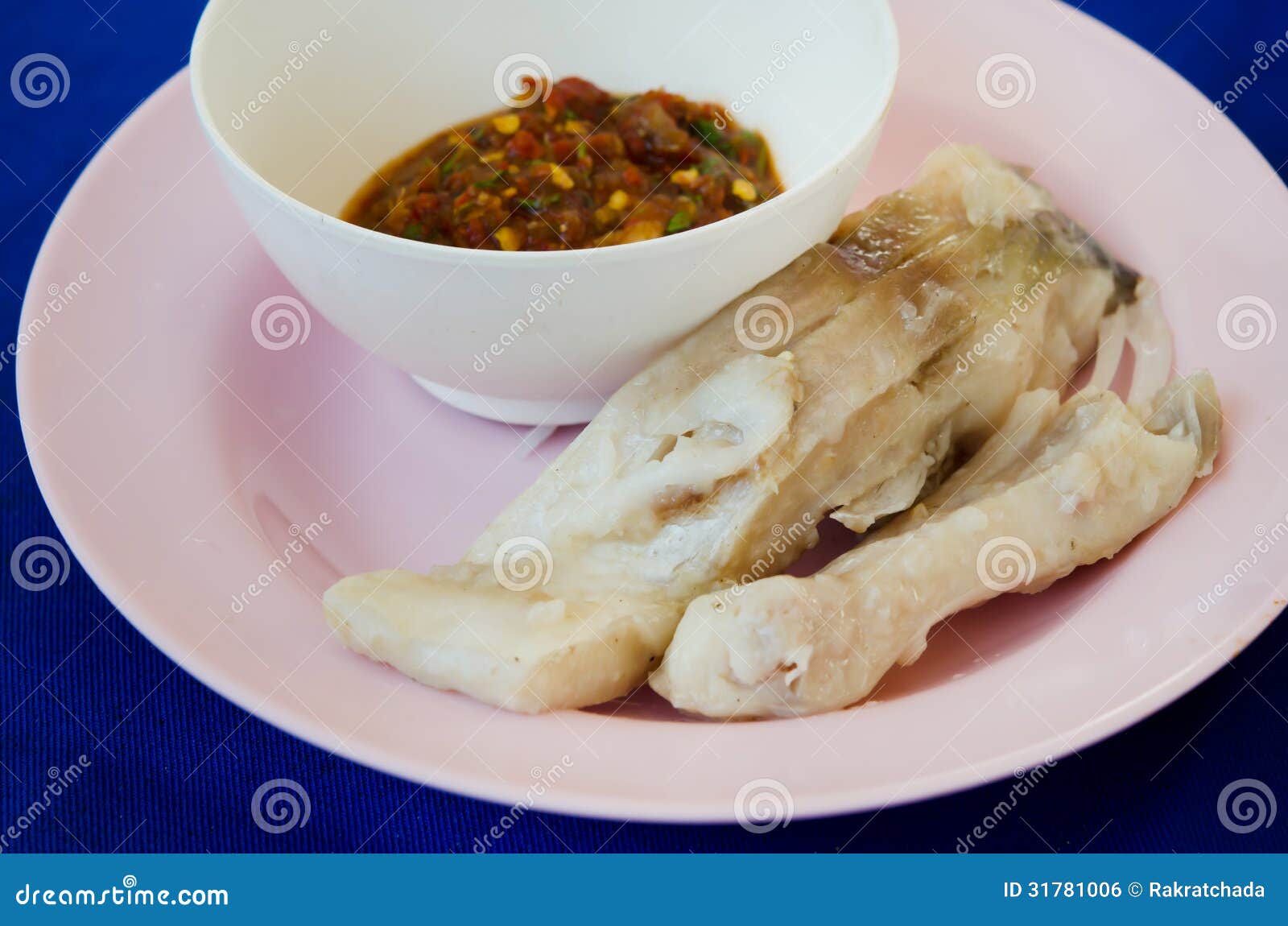 Fish and chili sauce stock photo. Image of cuisine, seafood 31781006