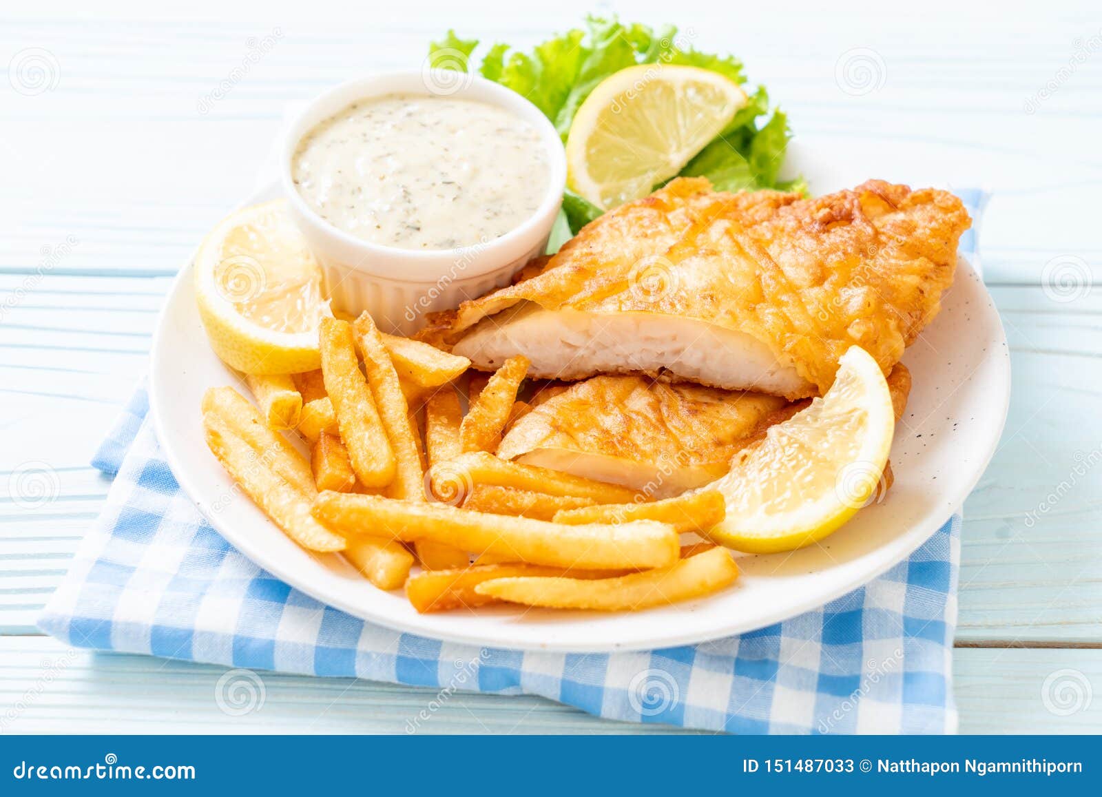 Fish and chips stock image. Image of fries, unhealthy 151487033