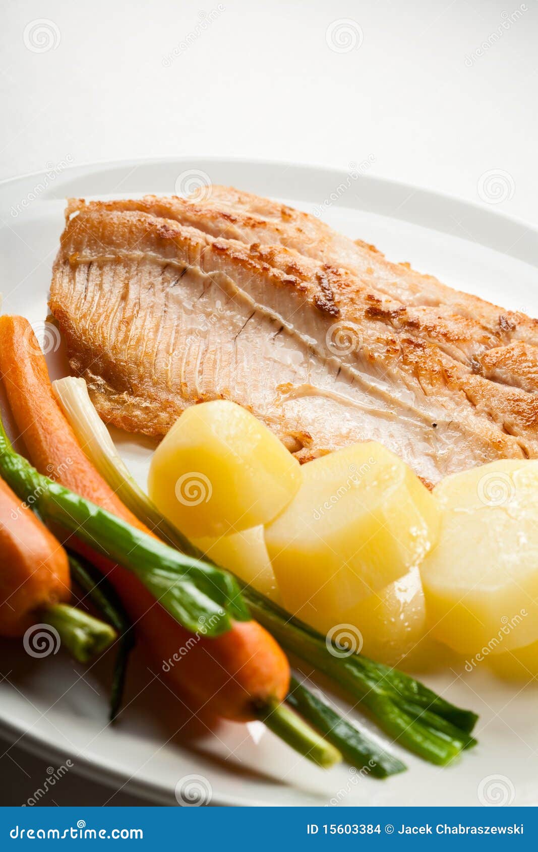 Fish dish stock photo. Image of healthy, fish, lunch 15603384