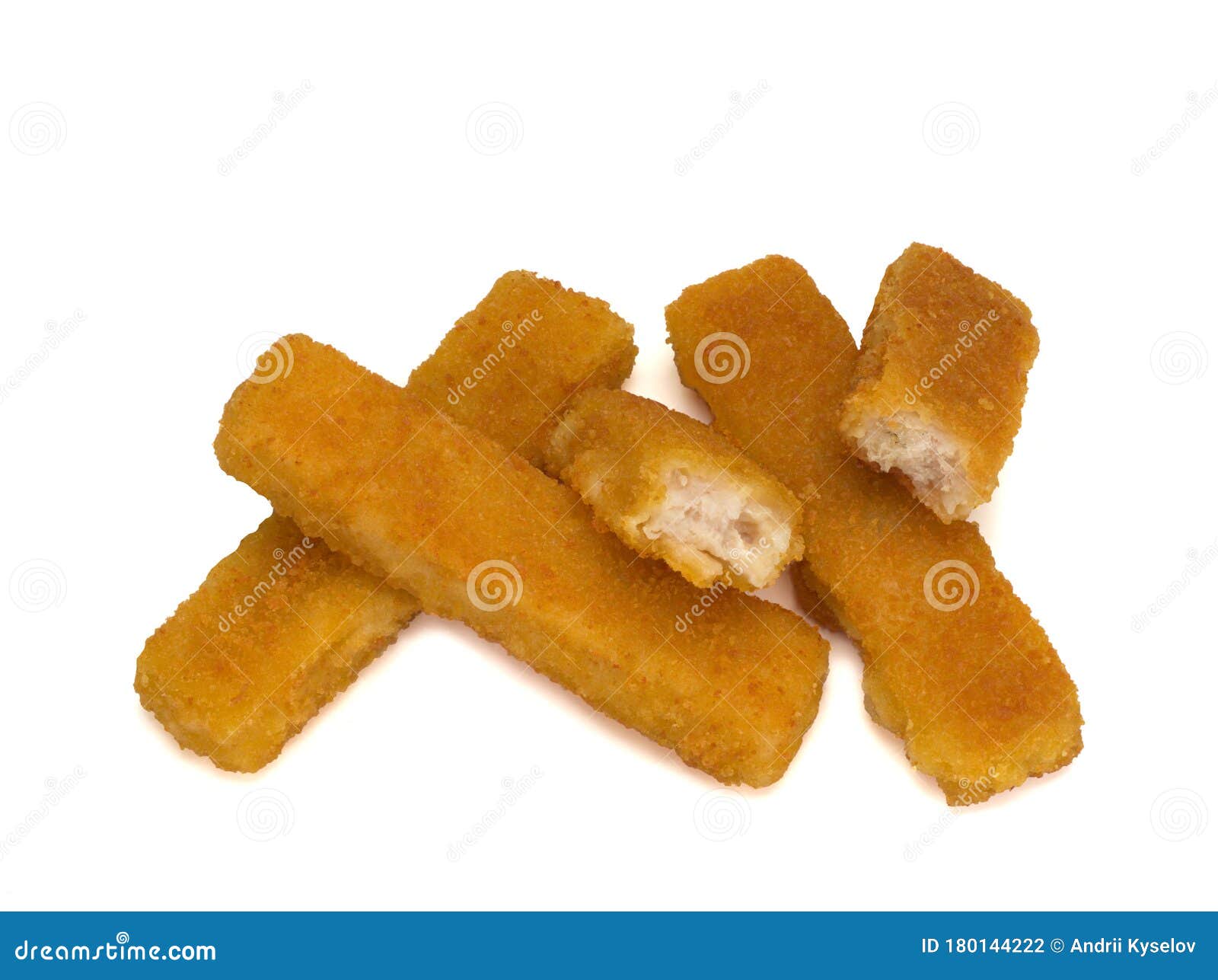 Fish Fingers Made of Fish Fillet Stock Photo Image of gourmet, gold