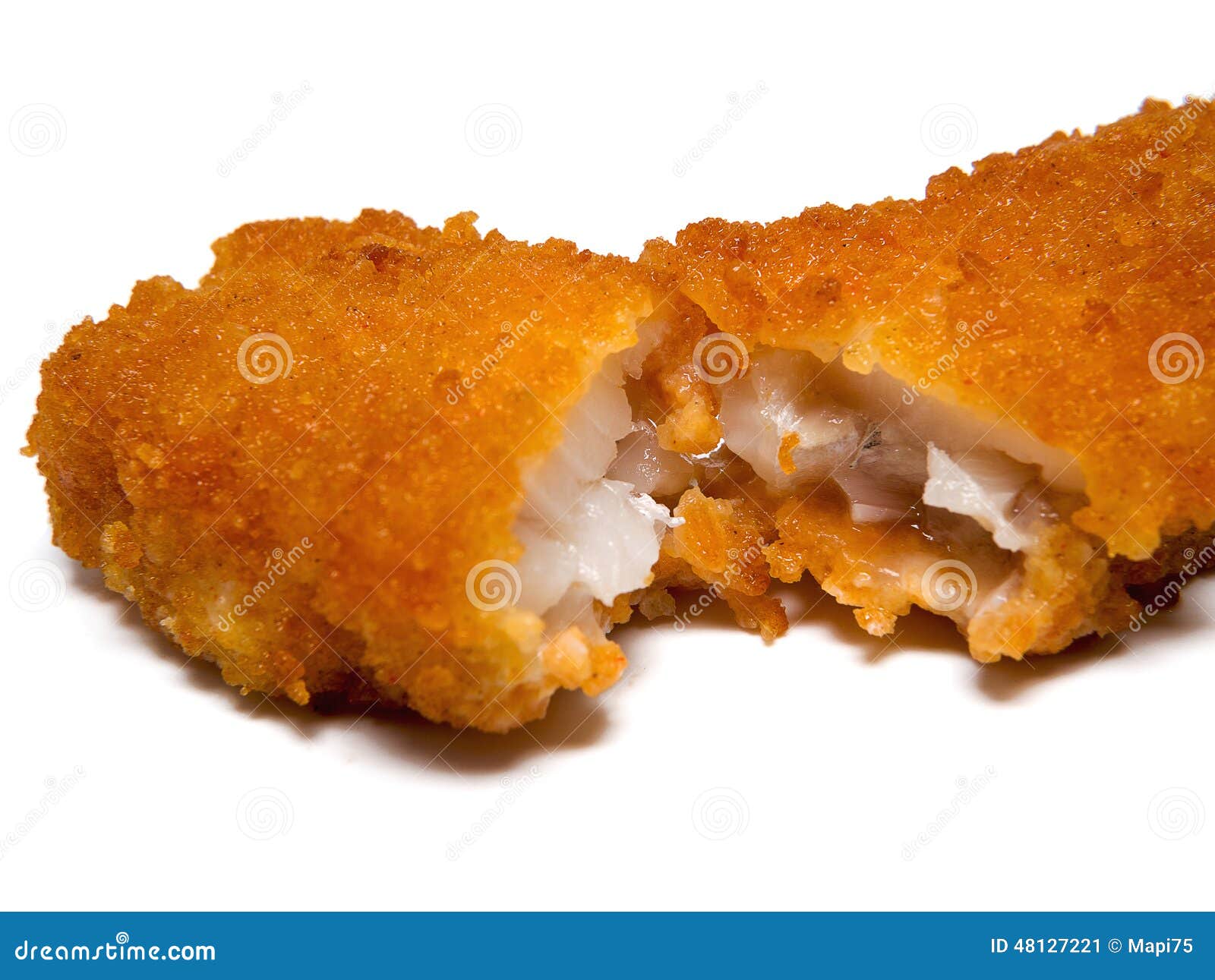 Fish fingers stock image. Image of hake, meat, flour 48127221