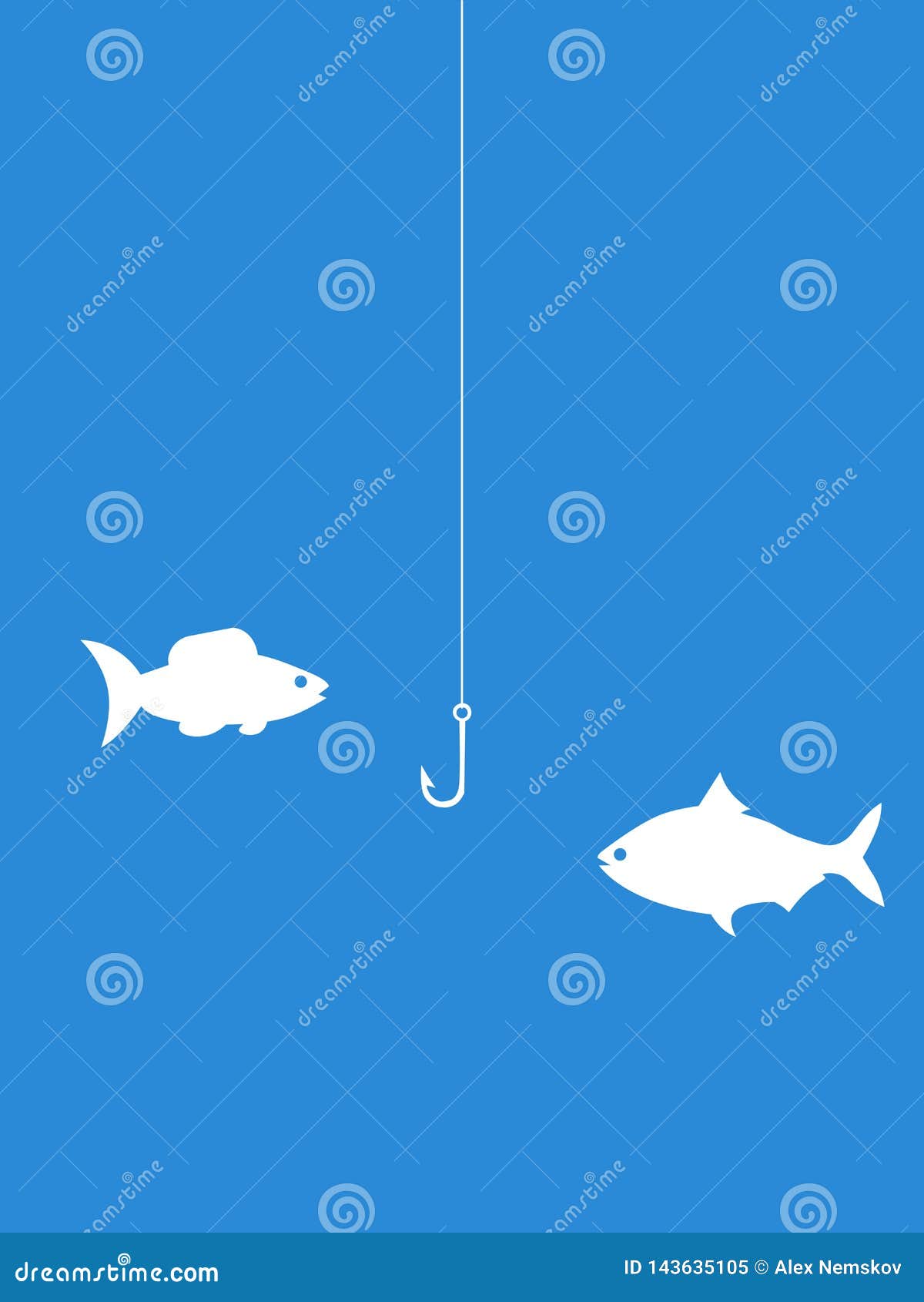 Worm on hook linear icon. Thin line illustration. Fishing live