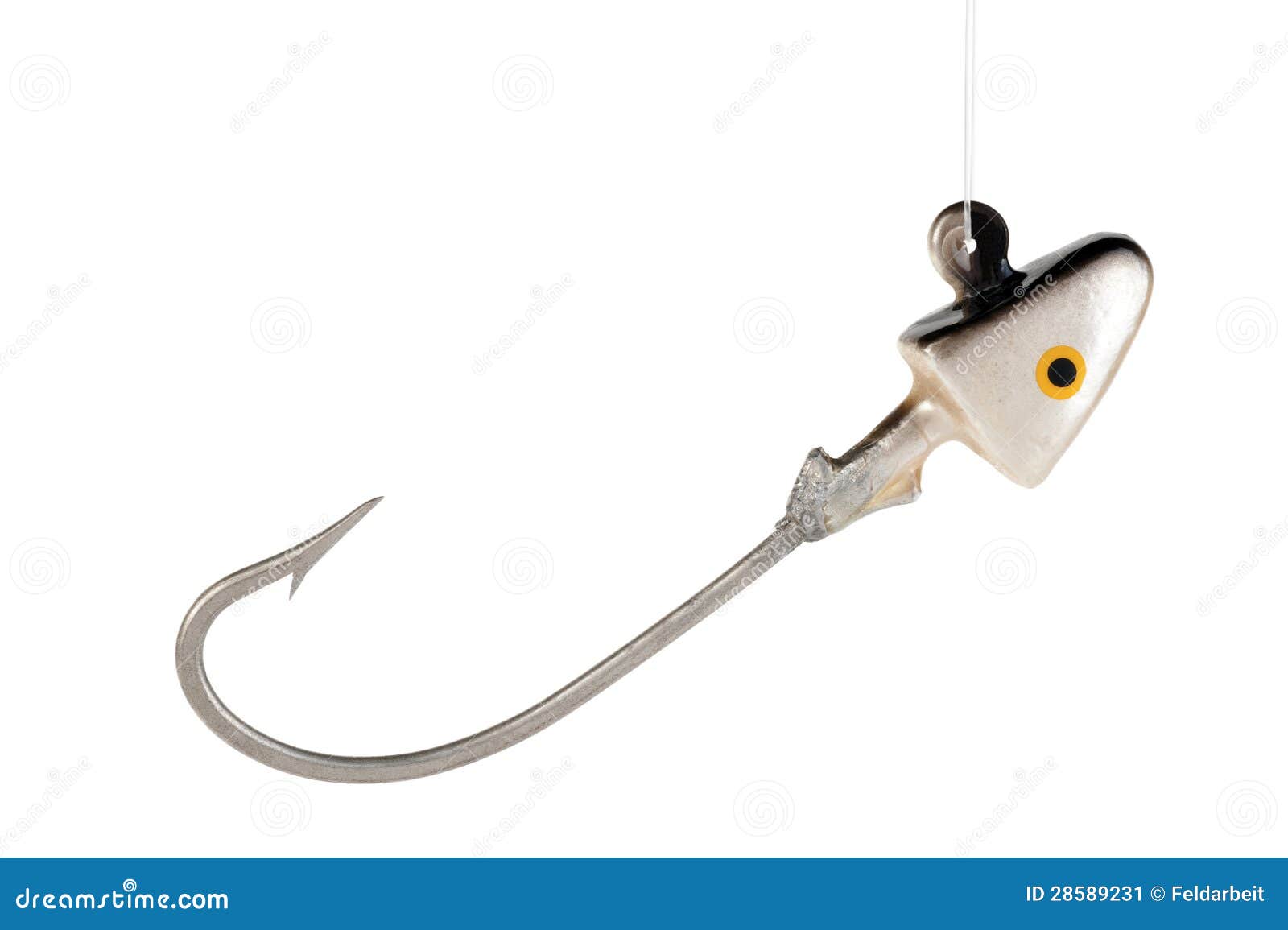 Fish hook stock image. Image of isolated, accessories 28589231
