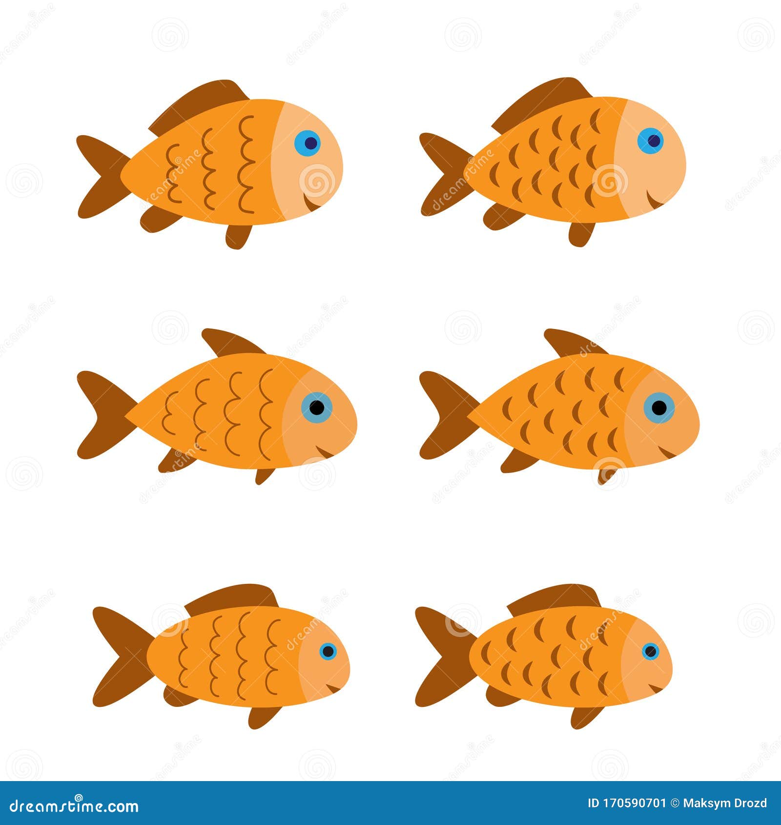 Tropical fish line icon nature and animal Vector Image