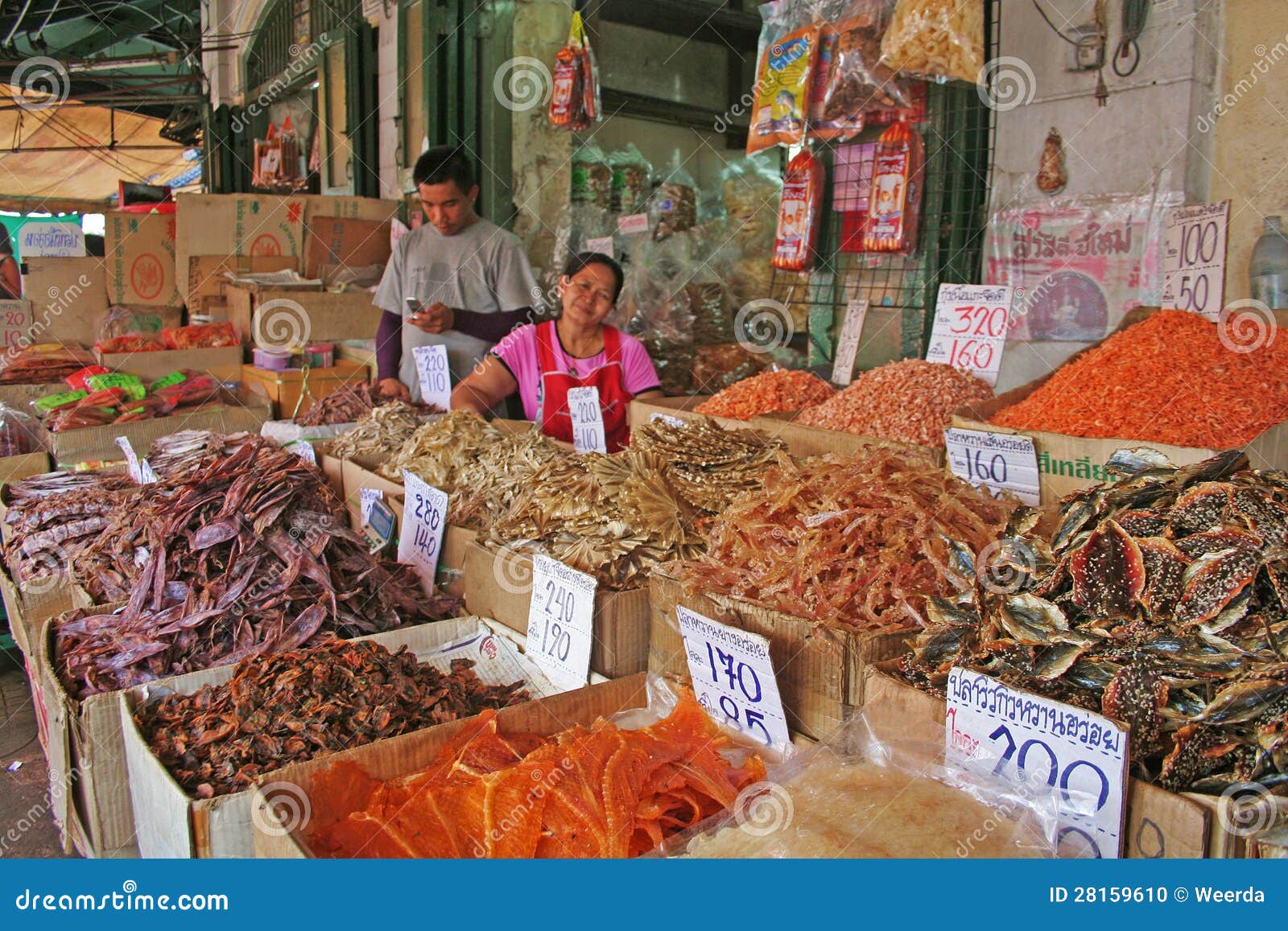 Fish market bangkok editorial image. Image of thailand 28159610