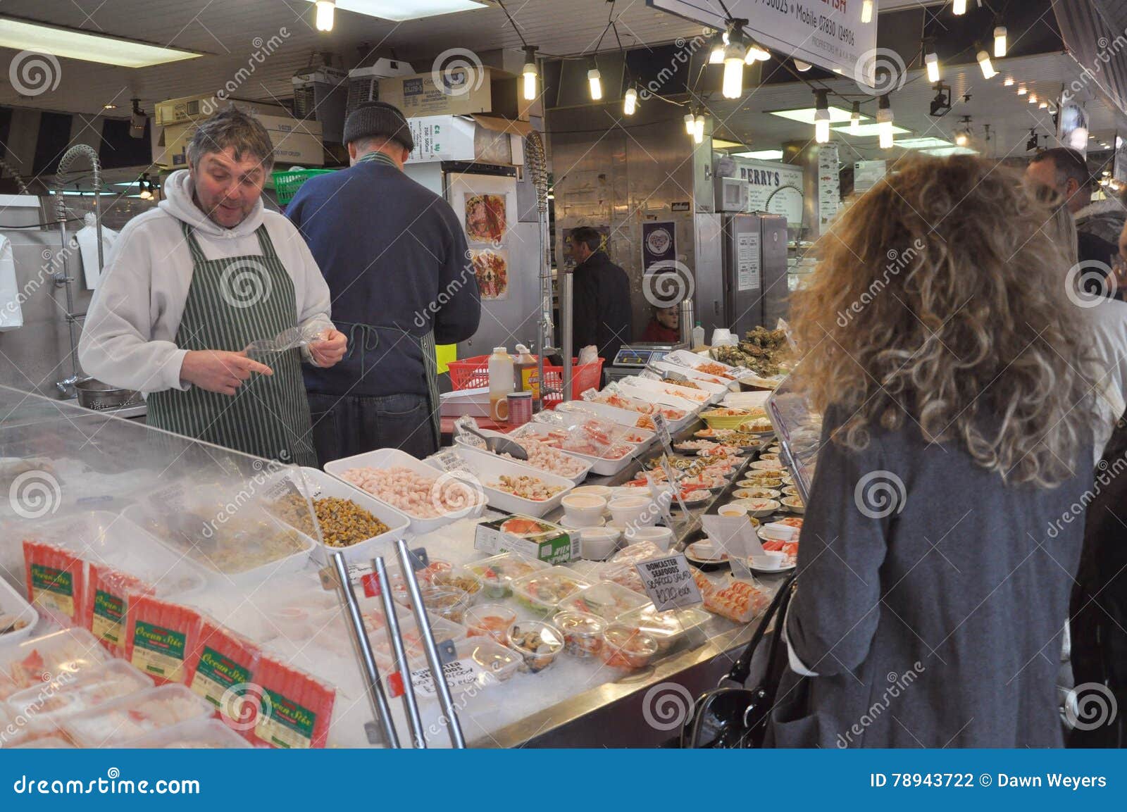 Fish market editorial photography. Image of fishmonger 78943722