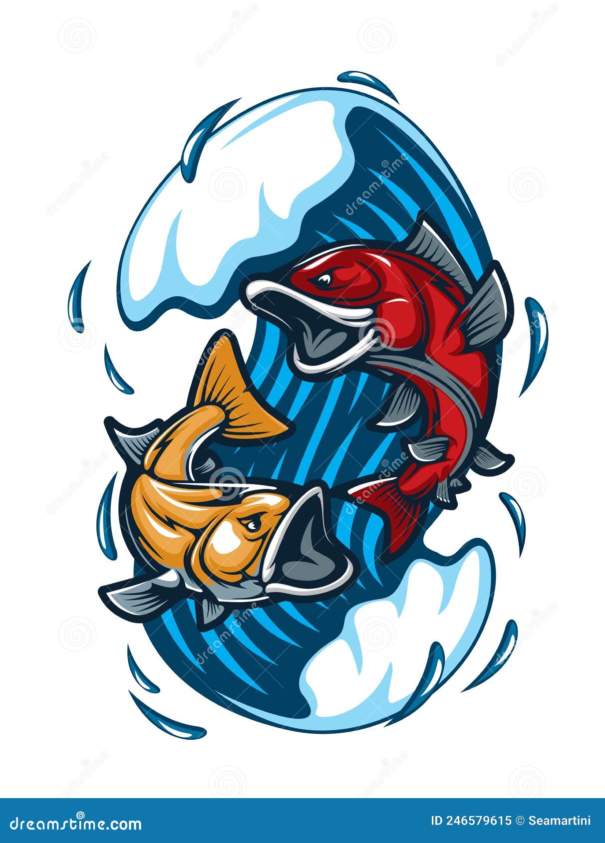 Mascot - Team Spirit Temporary Tattoo Set - Royal Blue