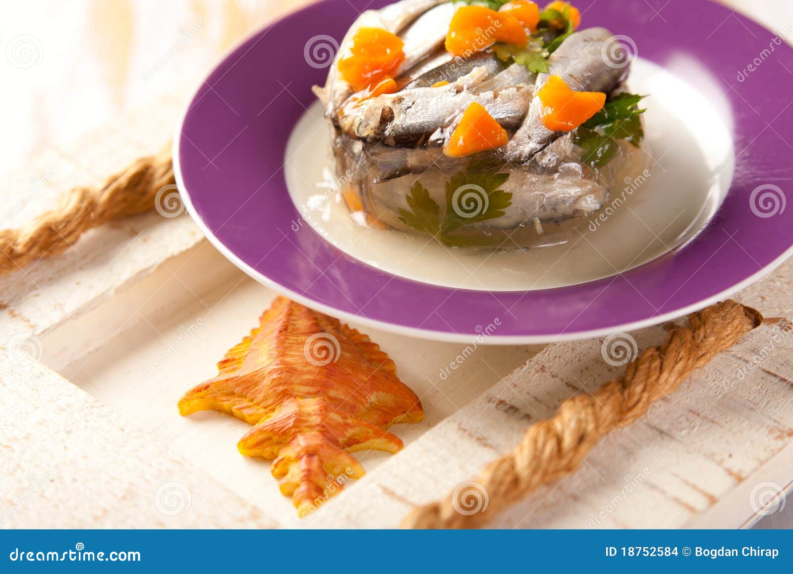 Fish meat jelly stock photo. Image of closeup, color 18752584