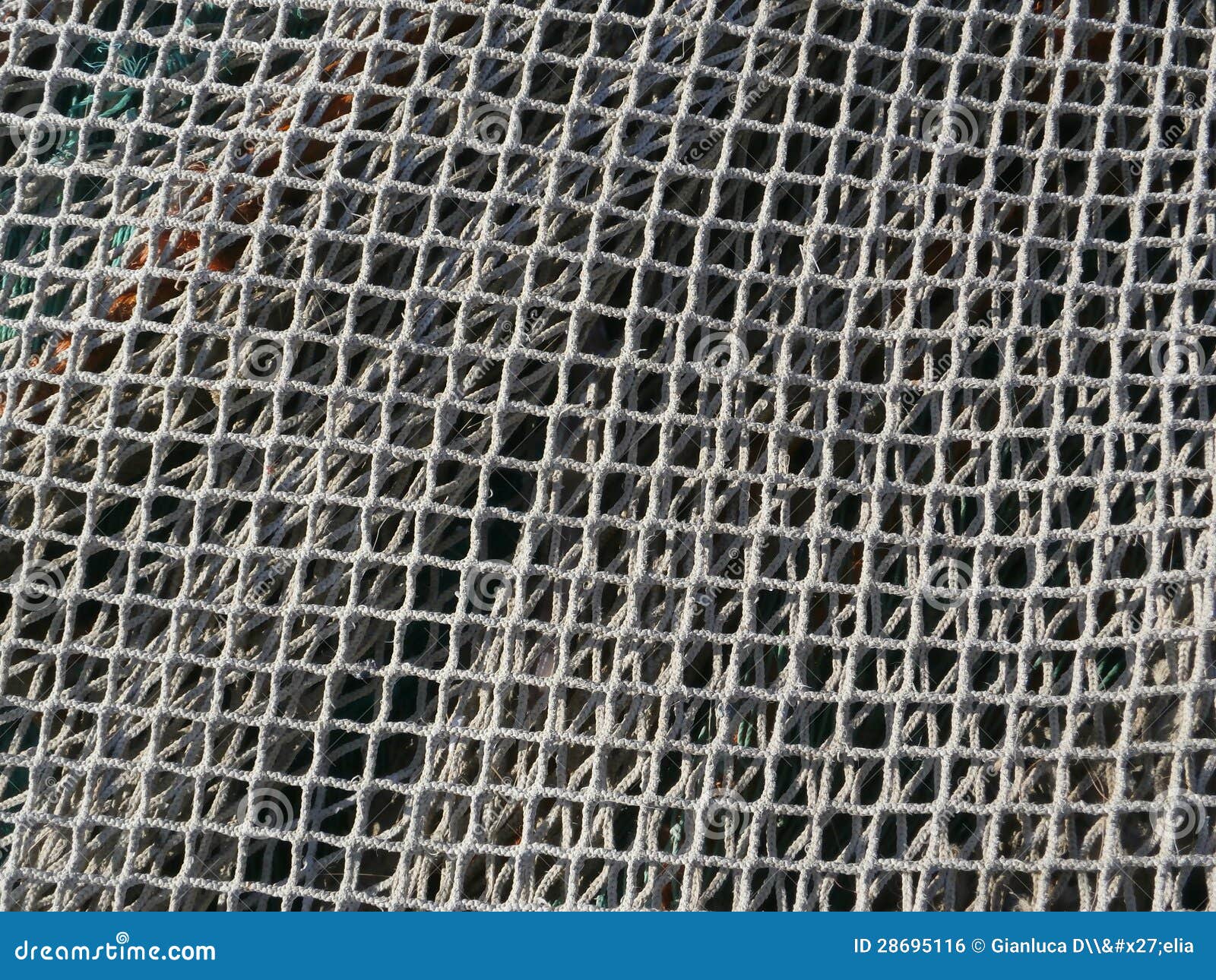 Fish net stock photo. Image of hole, outdoor, grid, textile - 28695116