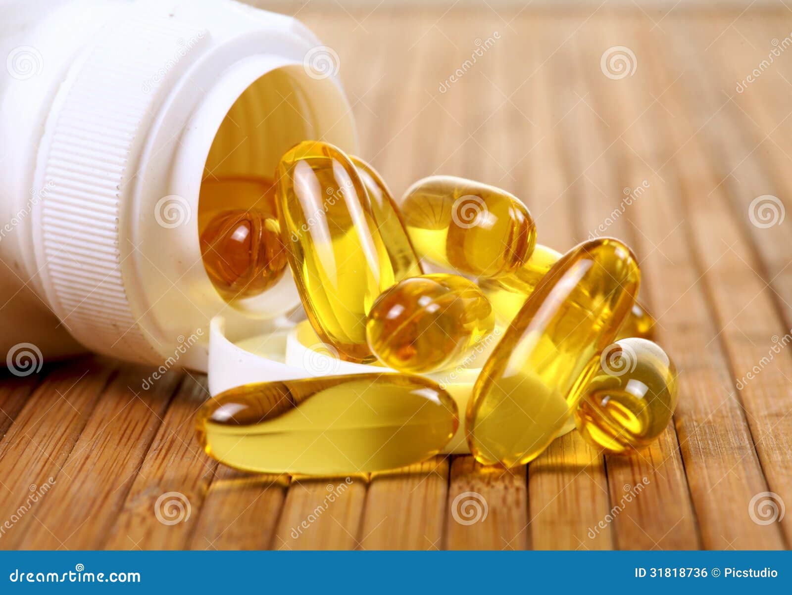 Fish oil capsules stock photo. Image of shining, clear 31818736