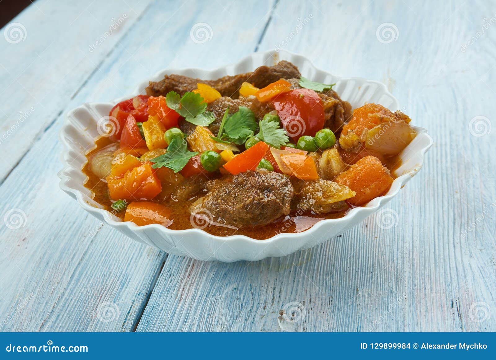 Fish paprikash stock photo. Image of cream, stew, fish 129899984
