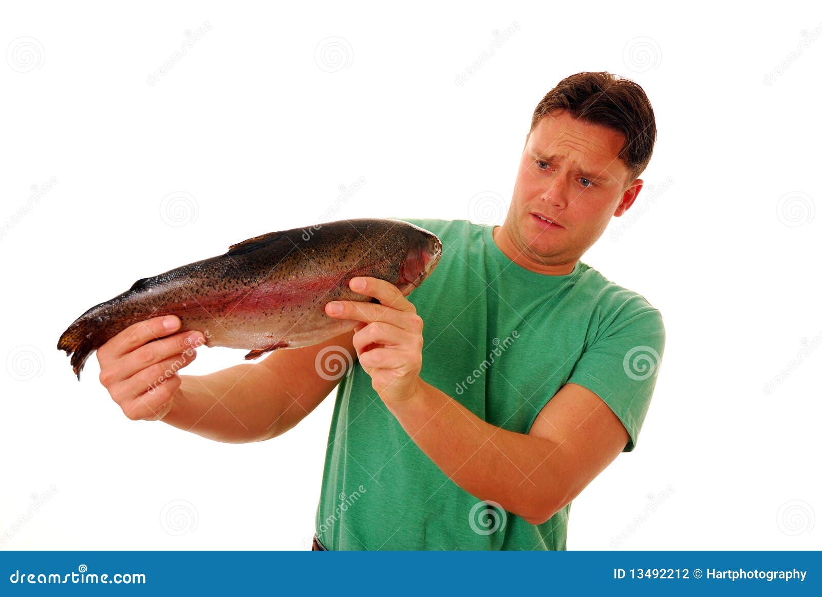 Fish phobia stock photo. Image of scared, gone, smell