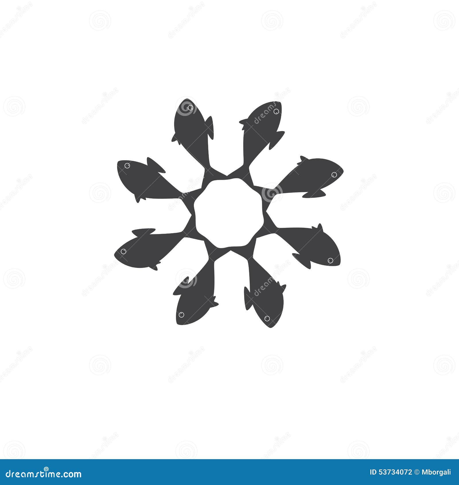 round logo template