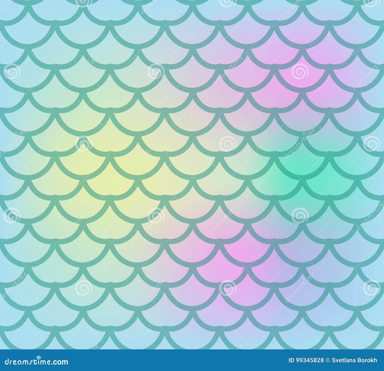 fish scales seamless pattern. fish skin endless background, mermaid tail repeating texture.  .