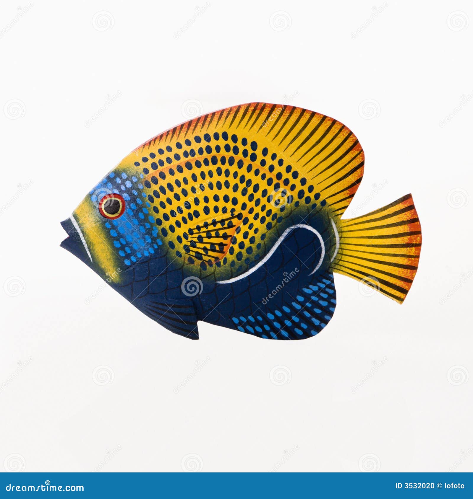 Fish sculpture. stock photo. Image of sculpture, color 3532020
