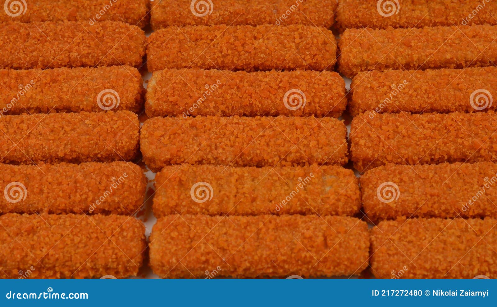Fish Stick Isolated on White Background Stock Photo Image of finger