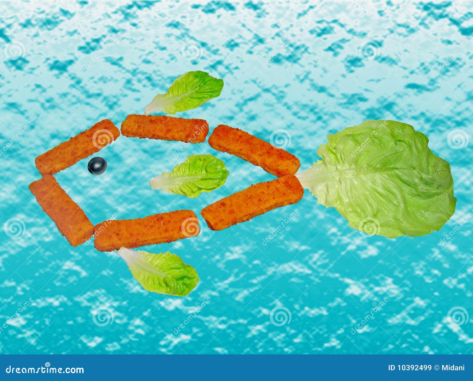 Fish of sticks stock image. Image of diet, fish, codfish 10392499