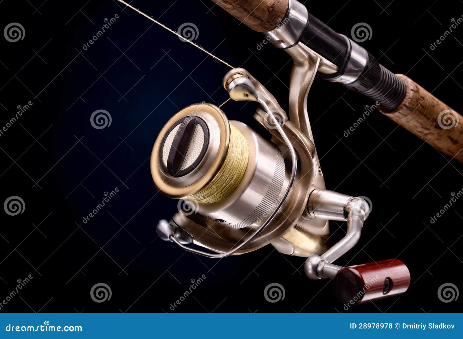 Fishtackle stock photo. Image of leisure, handle, fishing 28978978