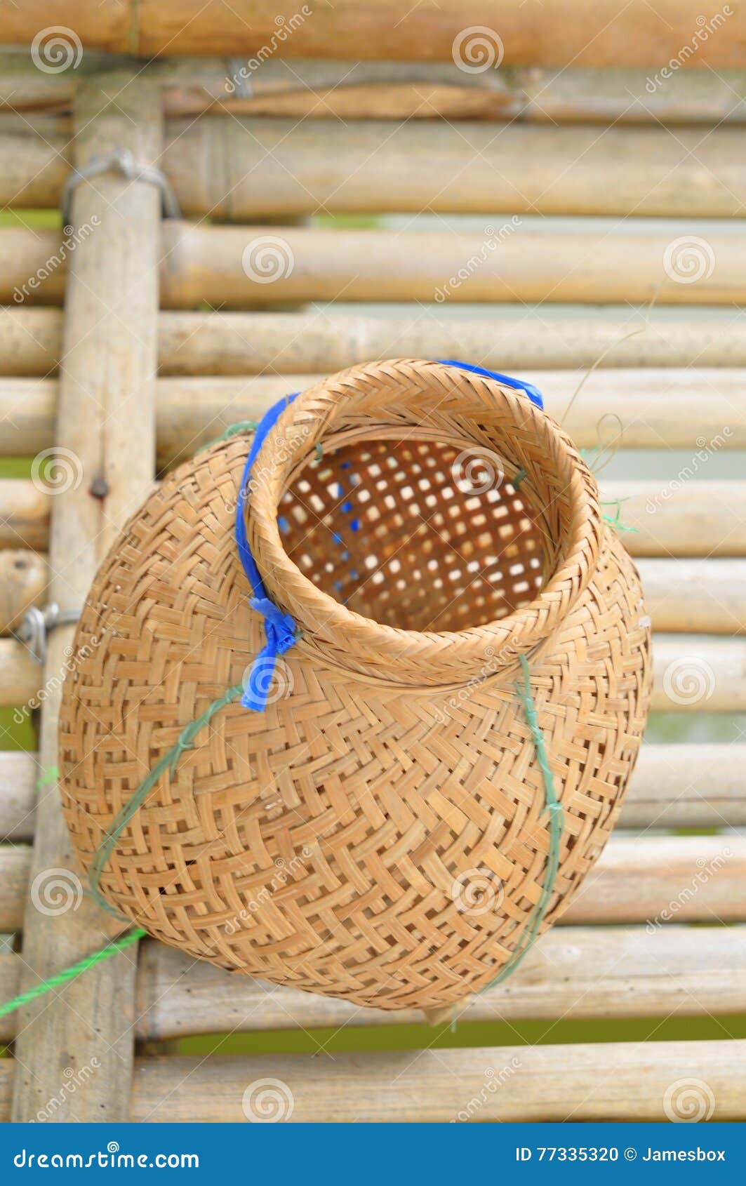 Fish trap basket stock photo. Image of accessory, commercial - 77335320