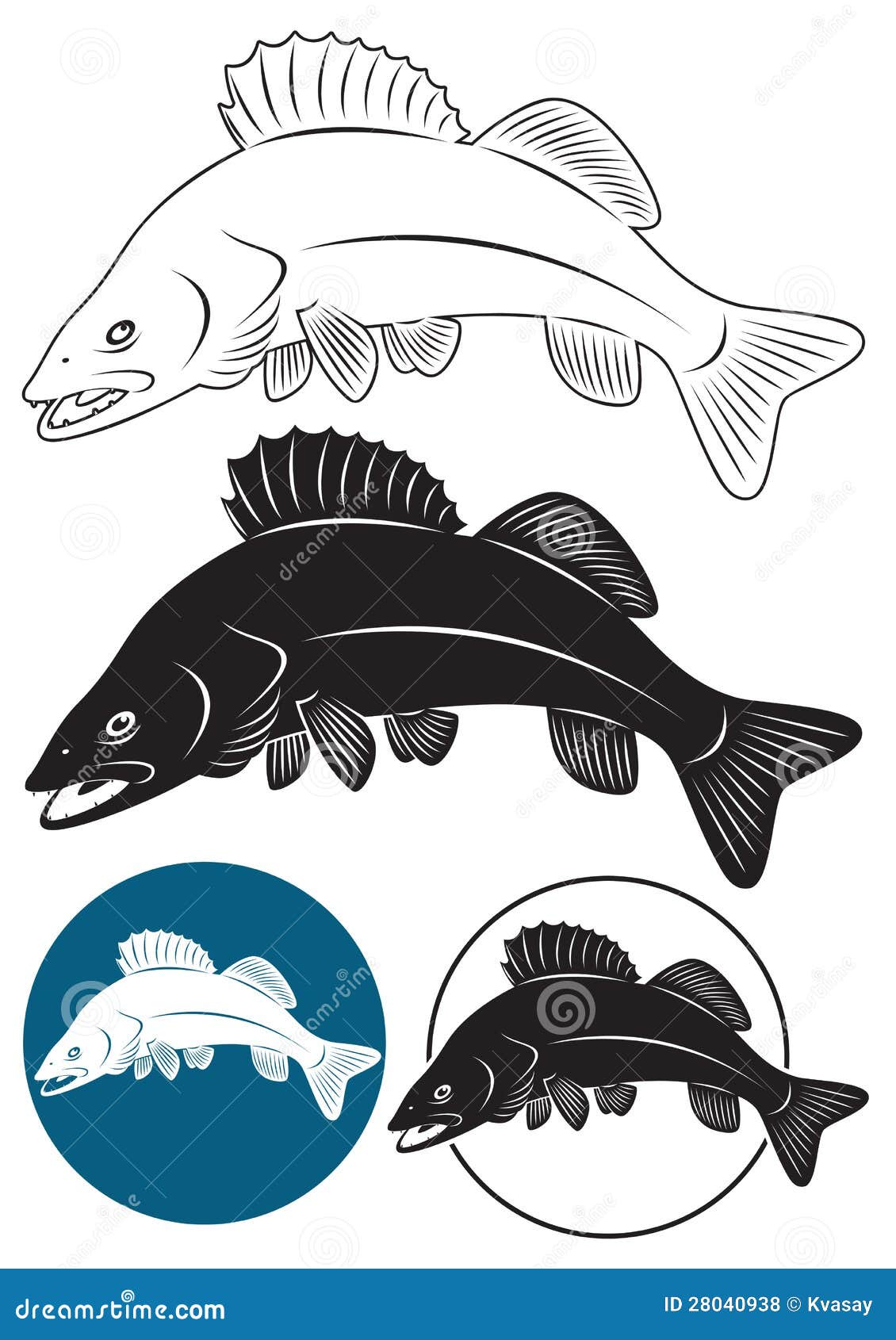 clip art walleye fish - photo #21