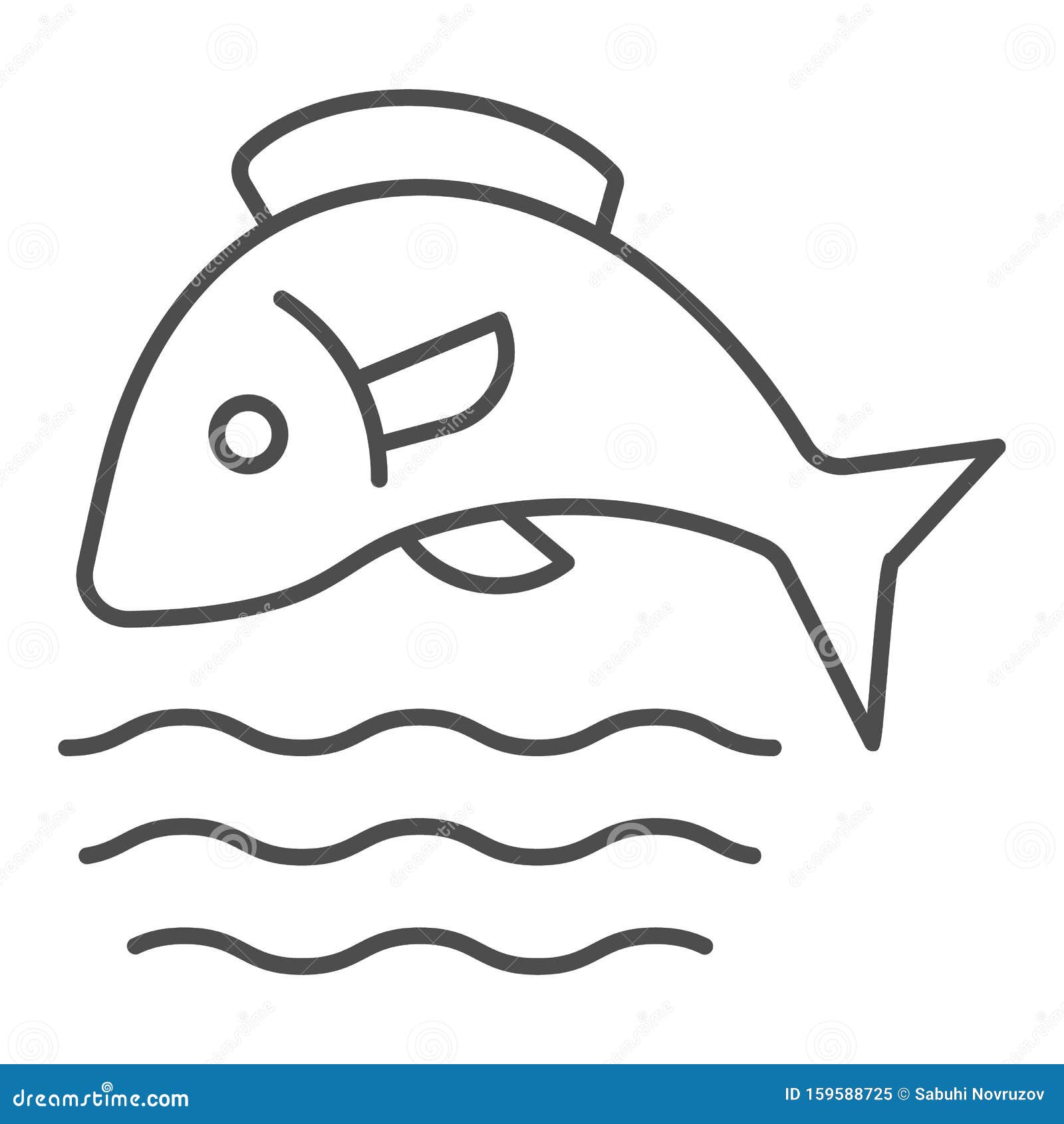 https://thumbs.dreamstime.com/z/fish-water-thin-line-icon-fishing-vector-illustration-isolated-white-aquatic-animal-outline-style-design-fish-water-thin-159588725.jpg