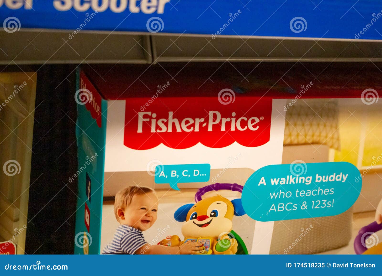 fisher price walking buddy