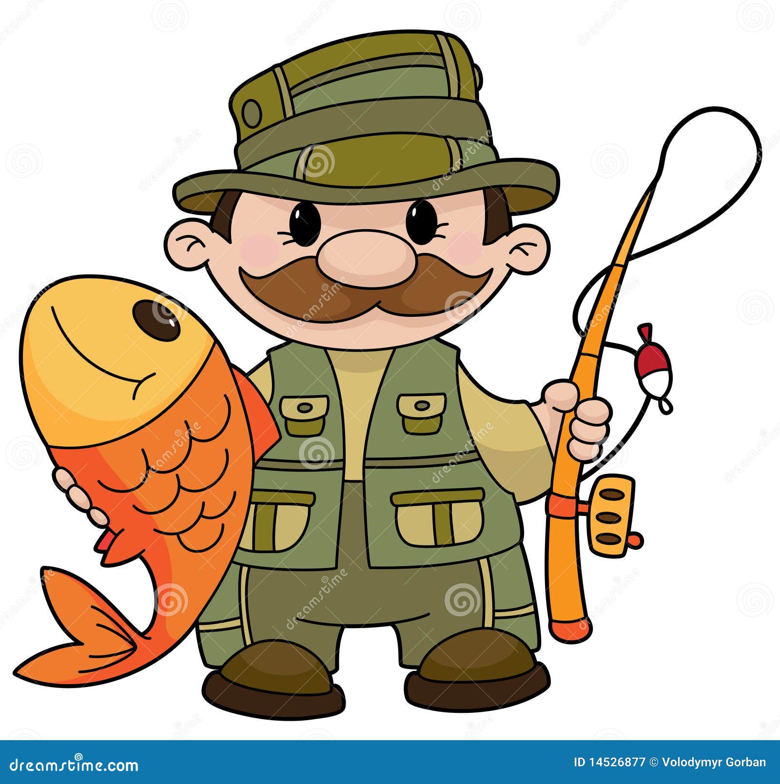 clipart of man fishing - photo #49