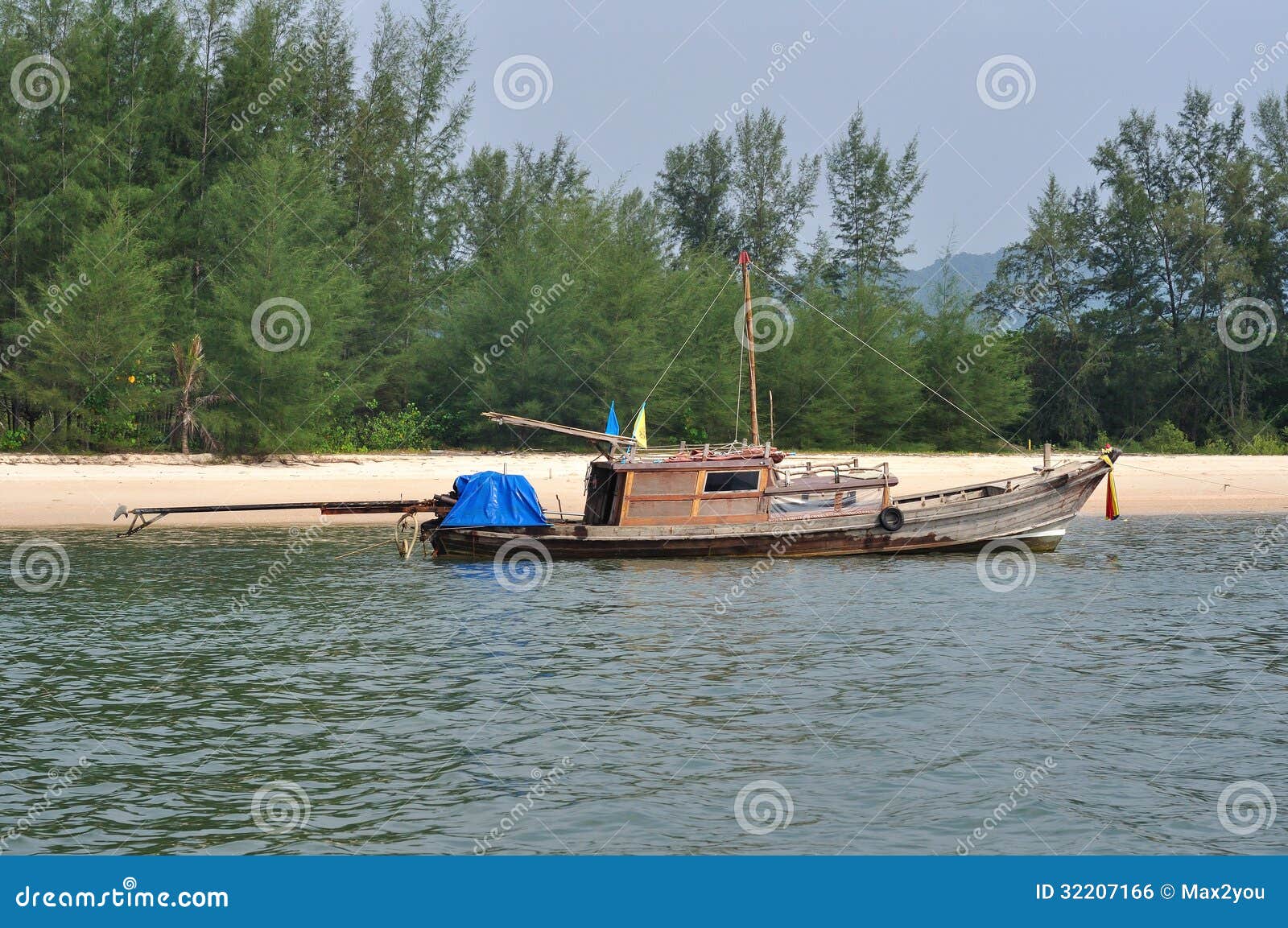 Fisherman Boat Royalty Free Stock Image - Image: 32207166