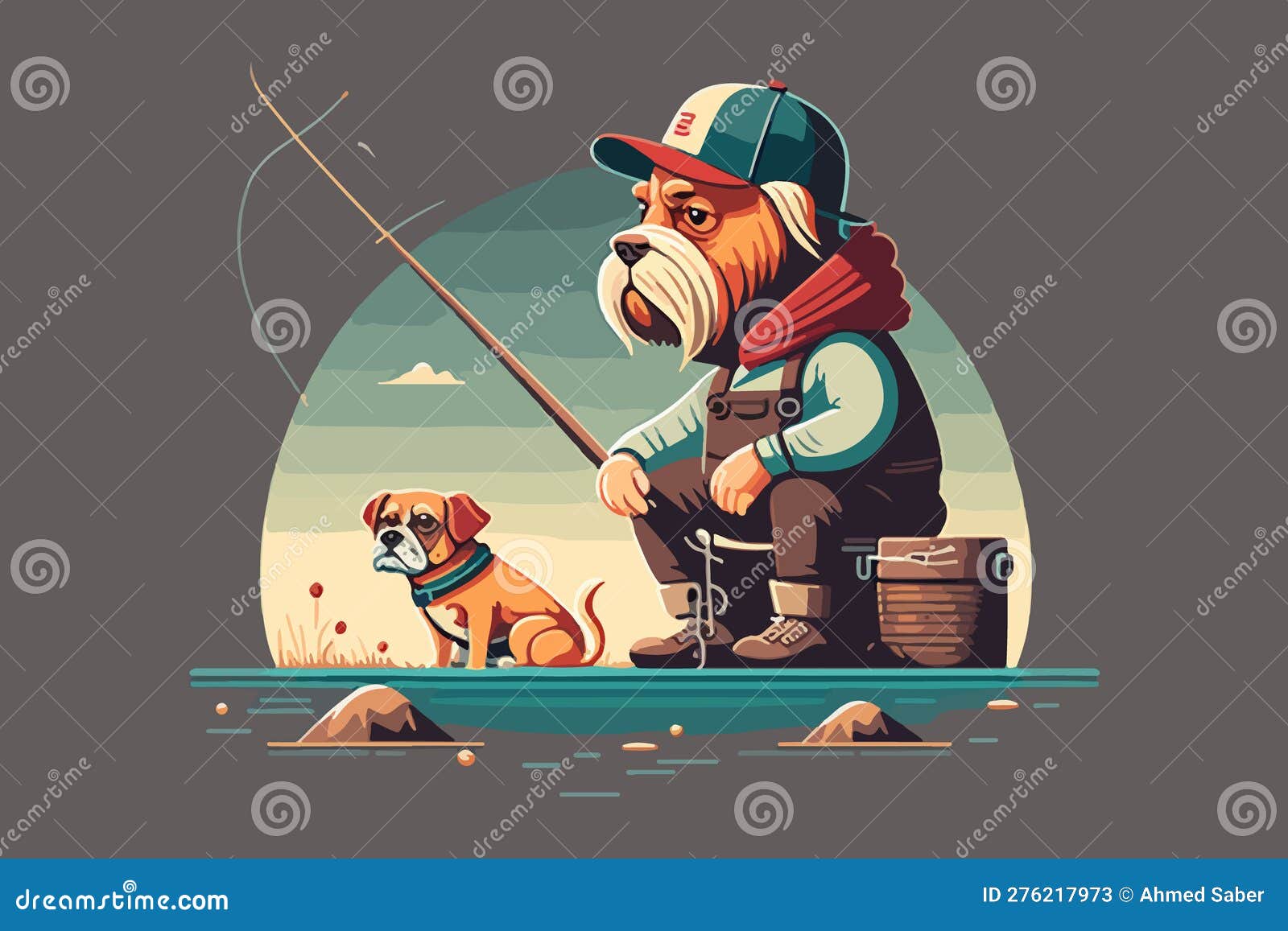 fisherman dog  
