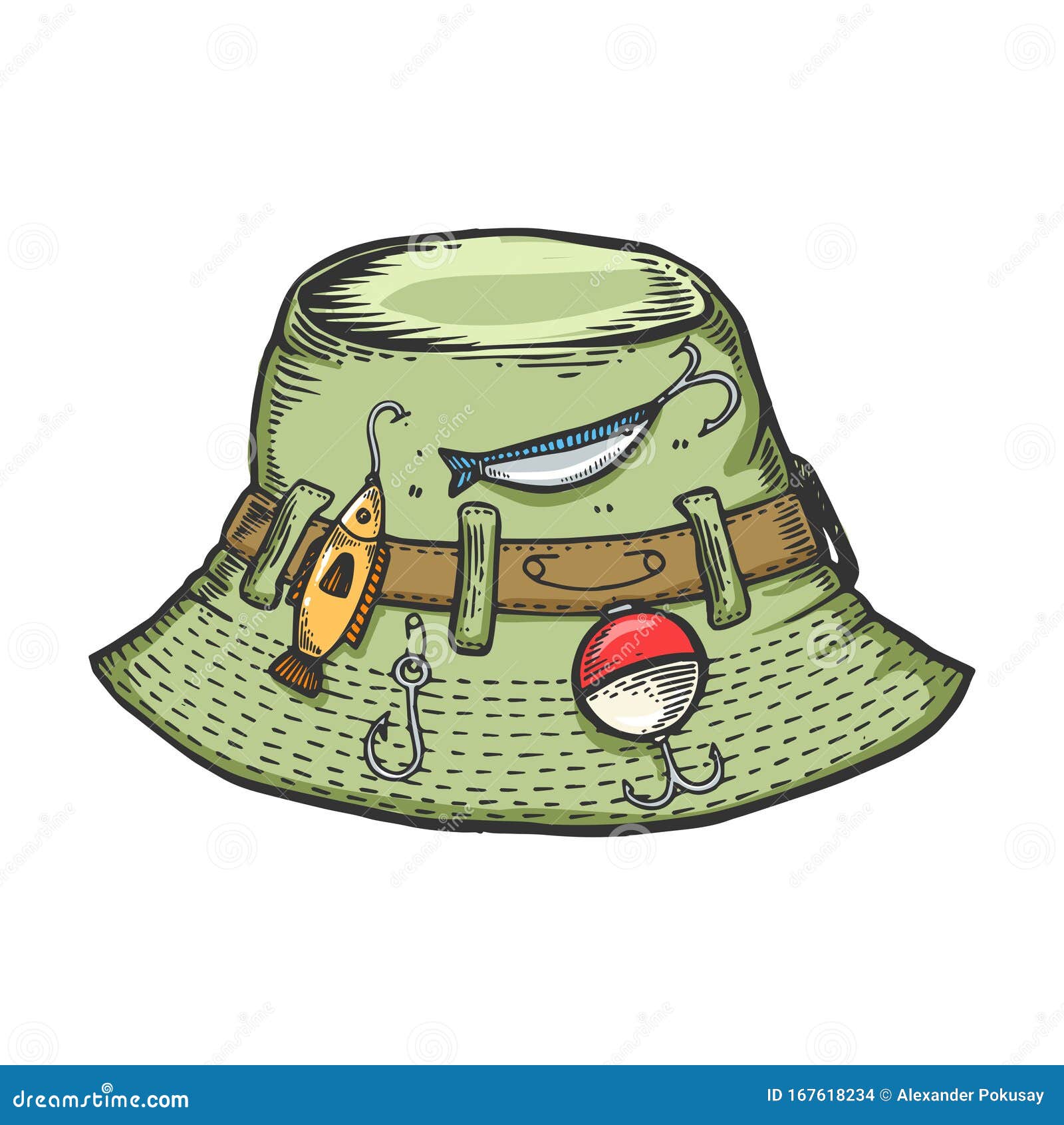 Fisherman Hat Stock Illustrations – 4,004 Fisherman Hat Stock