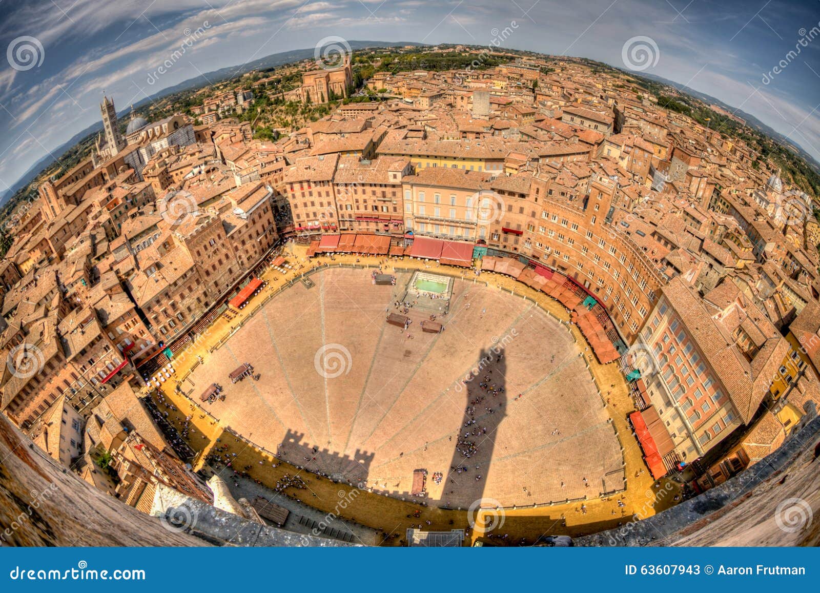 fisheye view of il campo