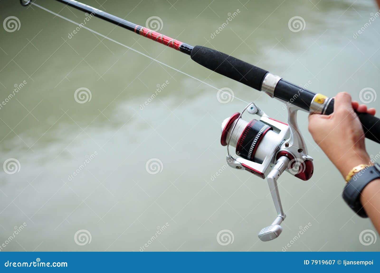 Fishing activity stock image. Image of water, bait, ocean 7919607
