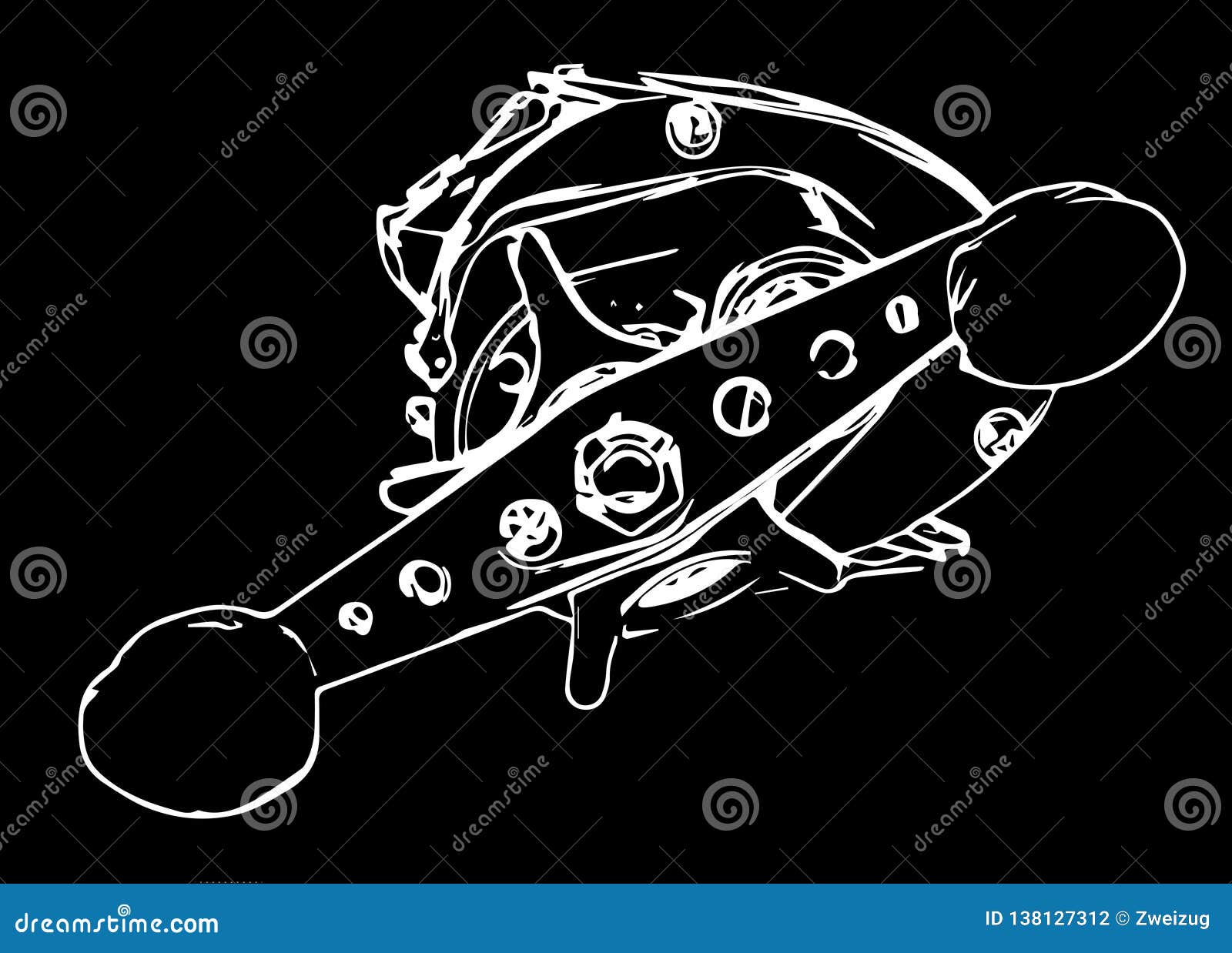 Baitcasting Reel Illustrations & Vectors