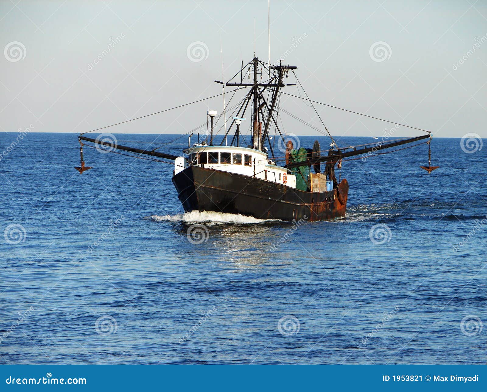 fishing boat stock image - image: 1953821