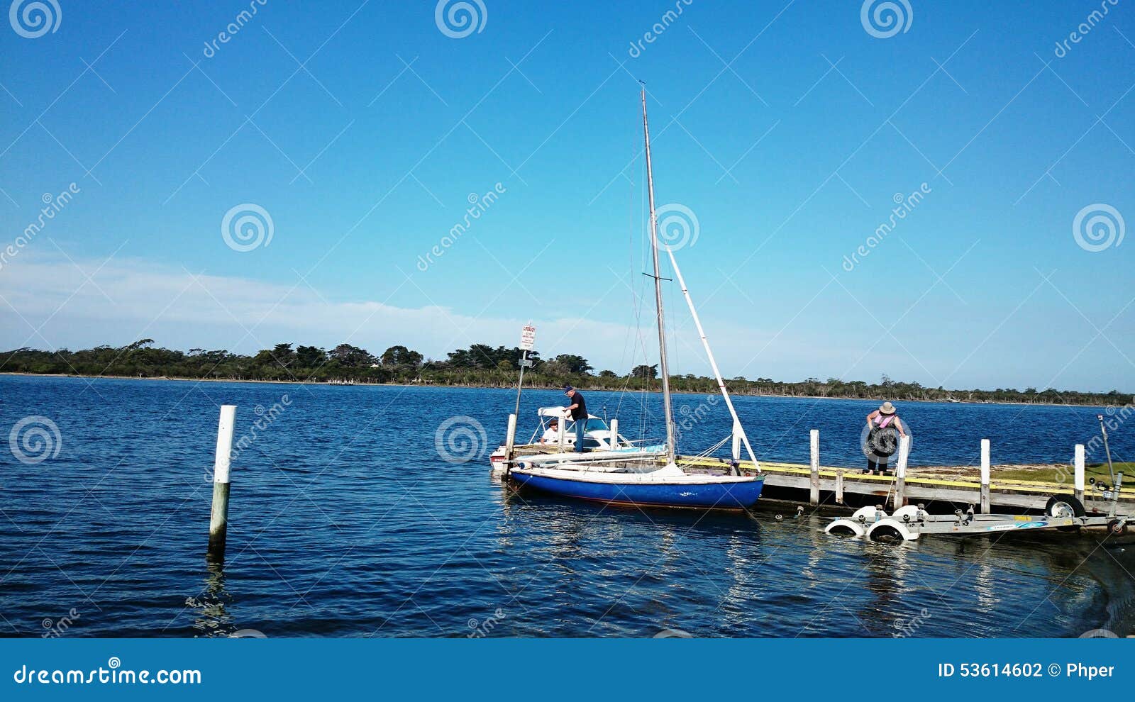 Fishing Boat Metung editorial photography. Image of fishing 53614602