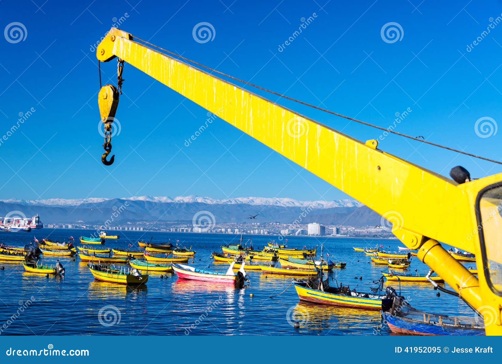 fishing boats in coquimbo