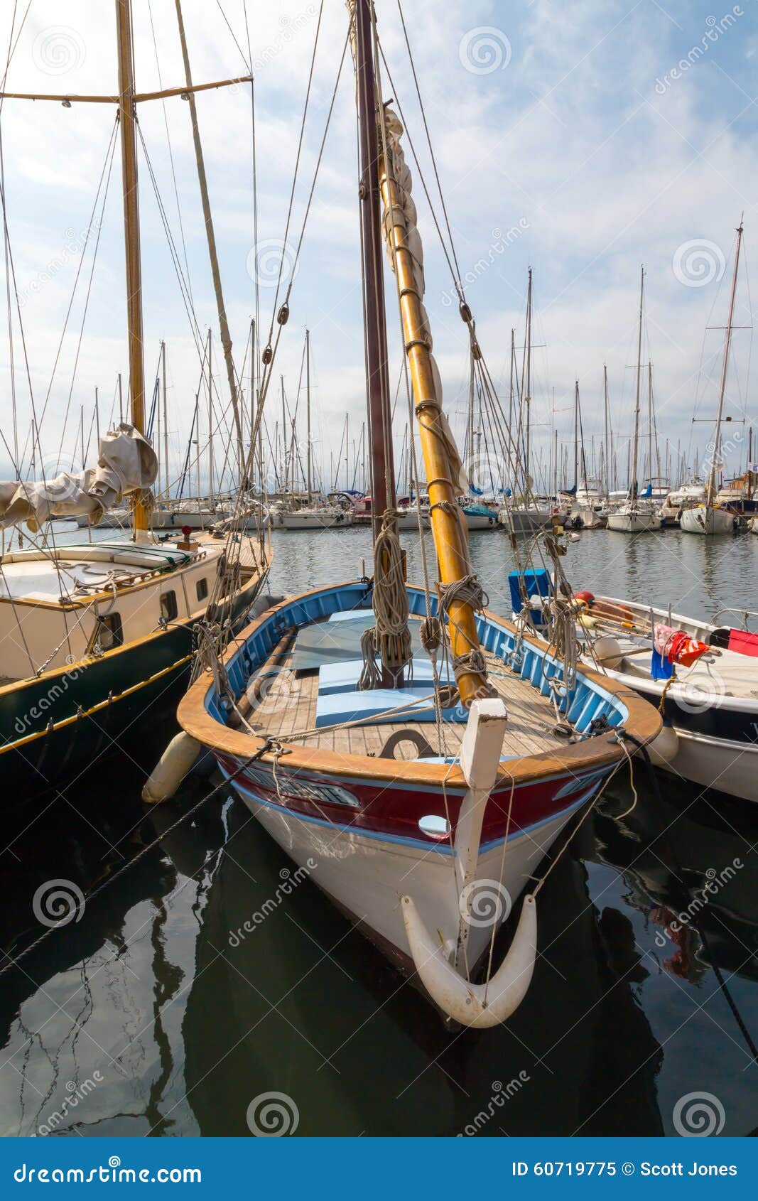 Fishing Boats in France editorial image. Image of water - 60719775